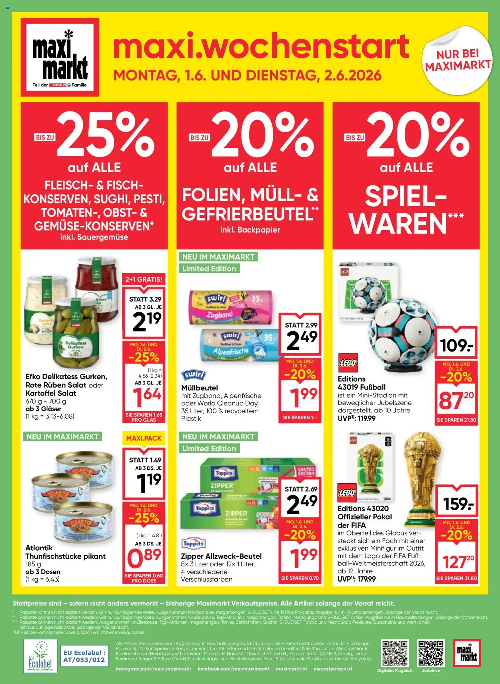Maximarkt Flugblatt - Gültiger Prospekt ab 28.05.2026, Seite 24 von insgesamt 24
