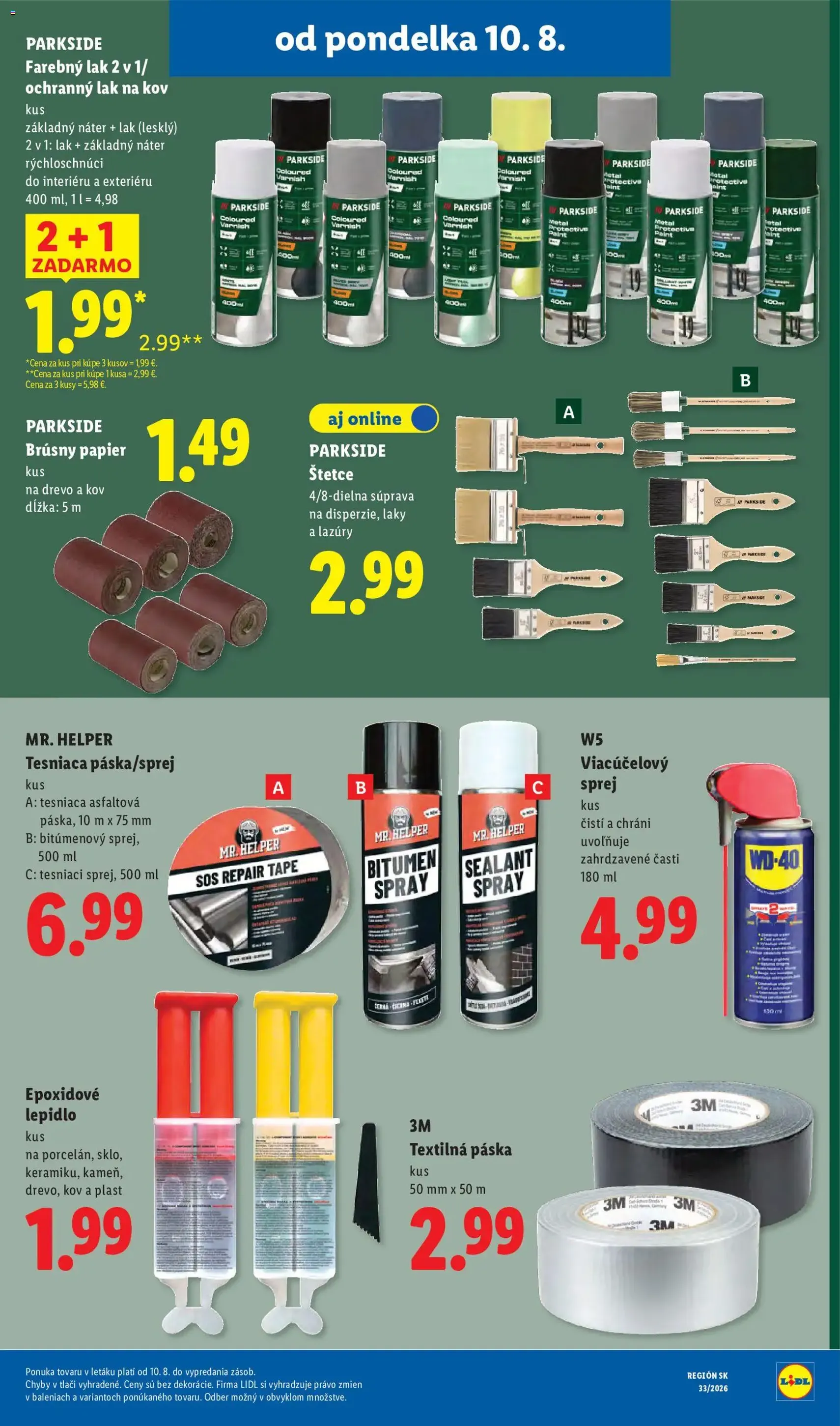 Lidl leták - platný leták od 10.08.2026 strana 52 z 97