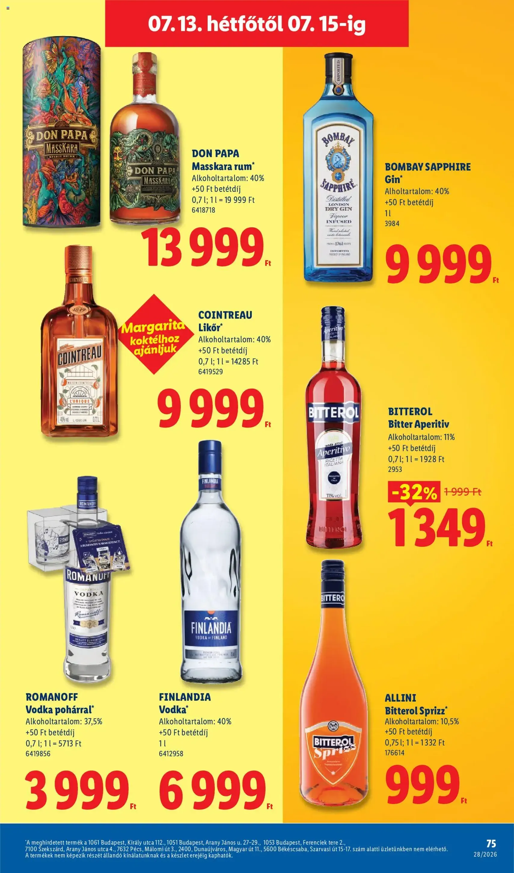 Lidl akciós újság - 2026.07.09. érvényes szórólap 75 oldal 80 oldalból