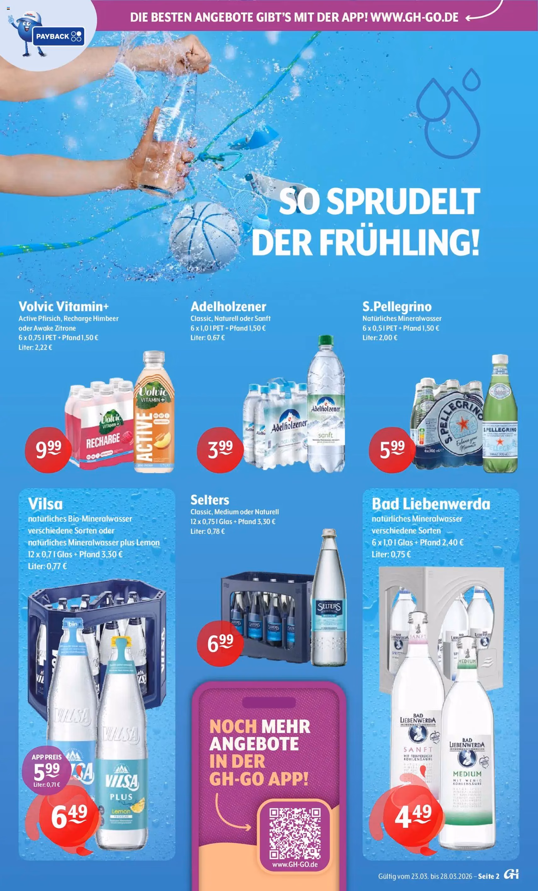 Trink und Spare Prospekt - Gültiger Prospekt ab 23.03.2026, Seite 2 von insgesamt 12