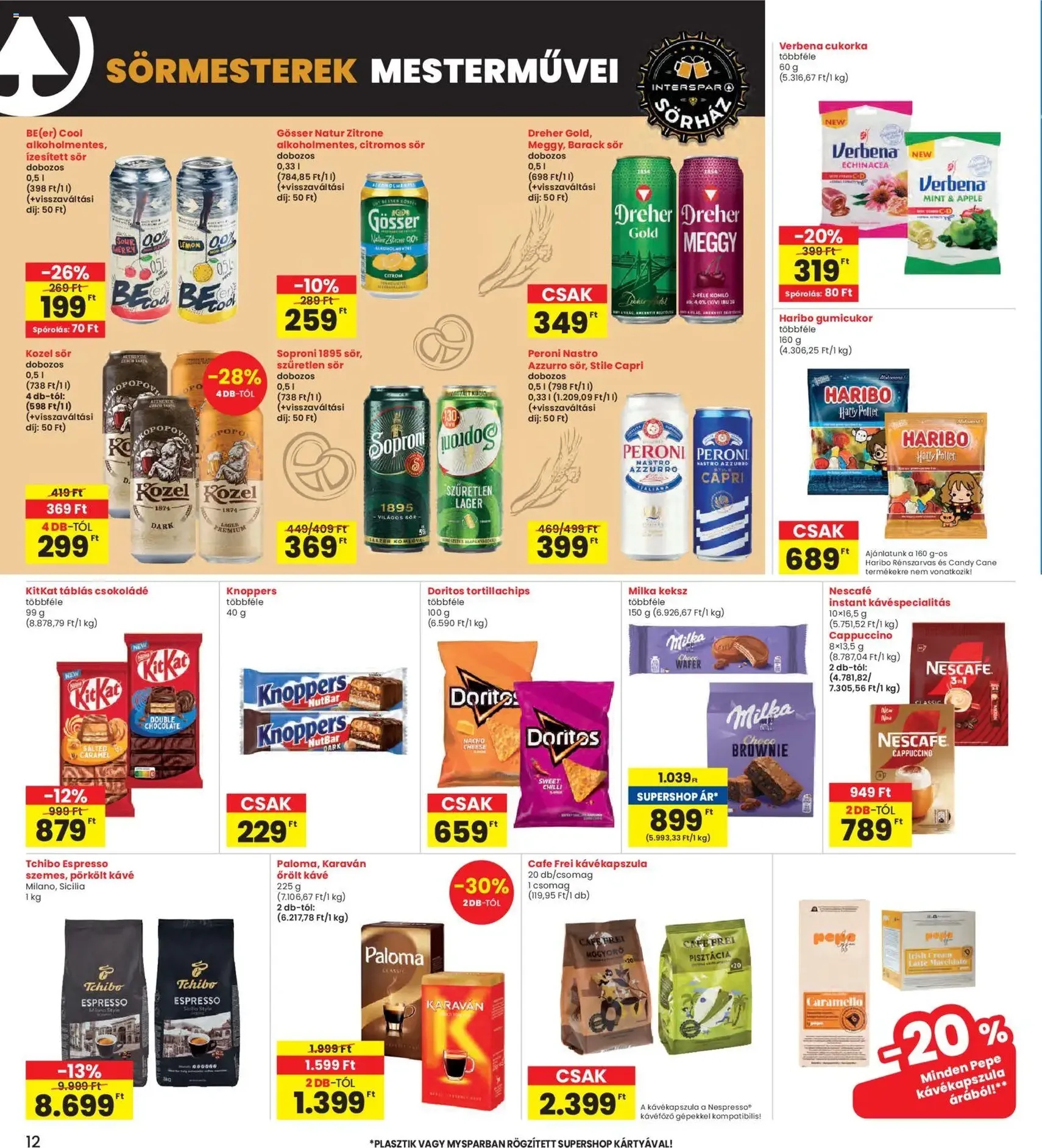 Interspar Akciós újság - 2025.10.30. érvényes szórólap 12 oldal 19 oldalból Interspar Akciós újság - 2025.10.30. érvényes szórólap 12 oldal 19 oldalból