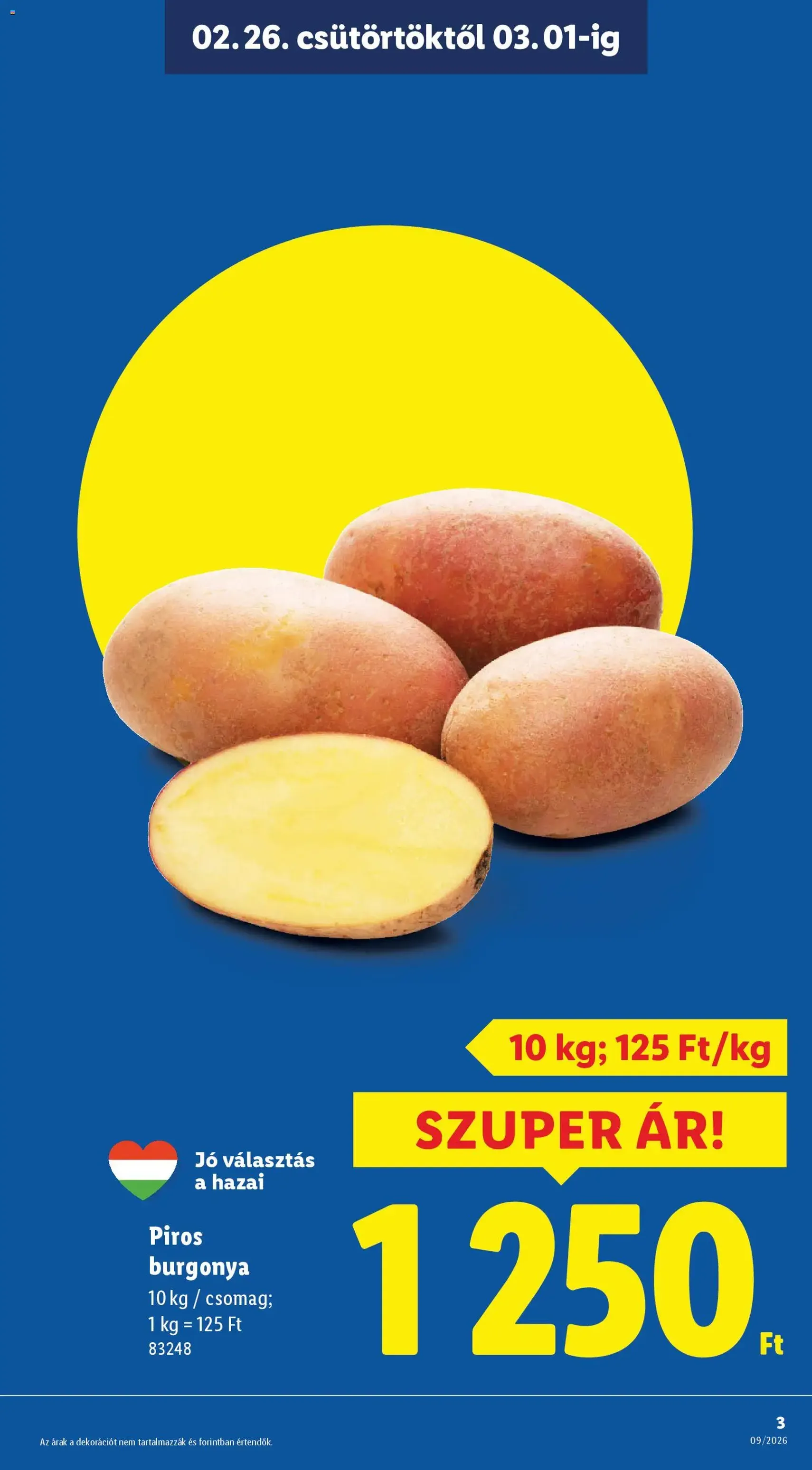 Lidl Akciós újság - 2026.02.26. érvényes szórólap 3 oldal 80 oldalból