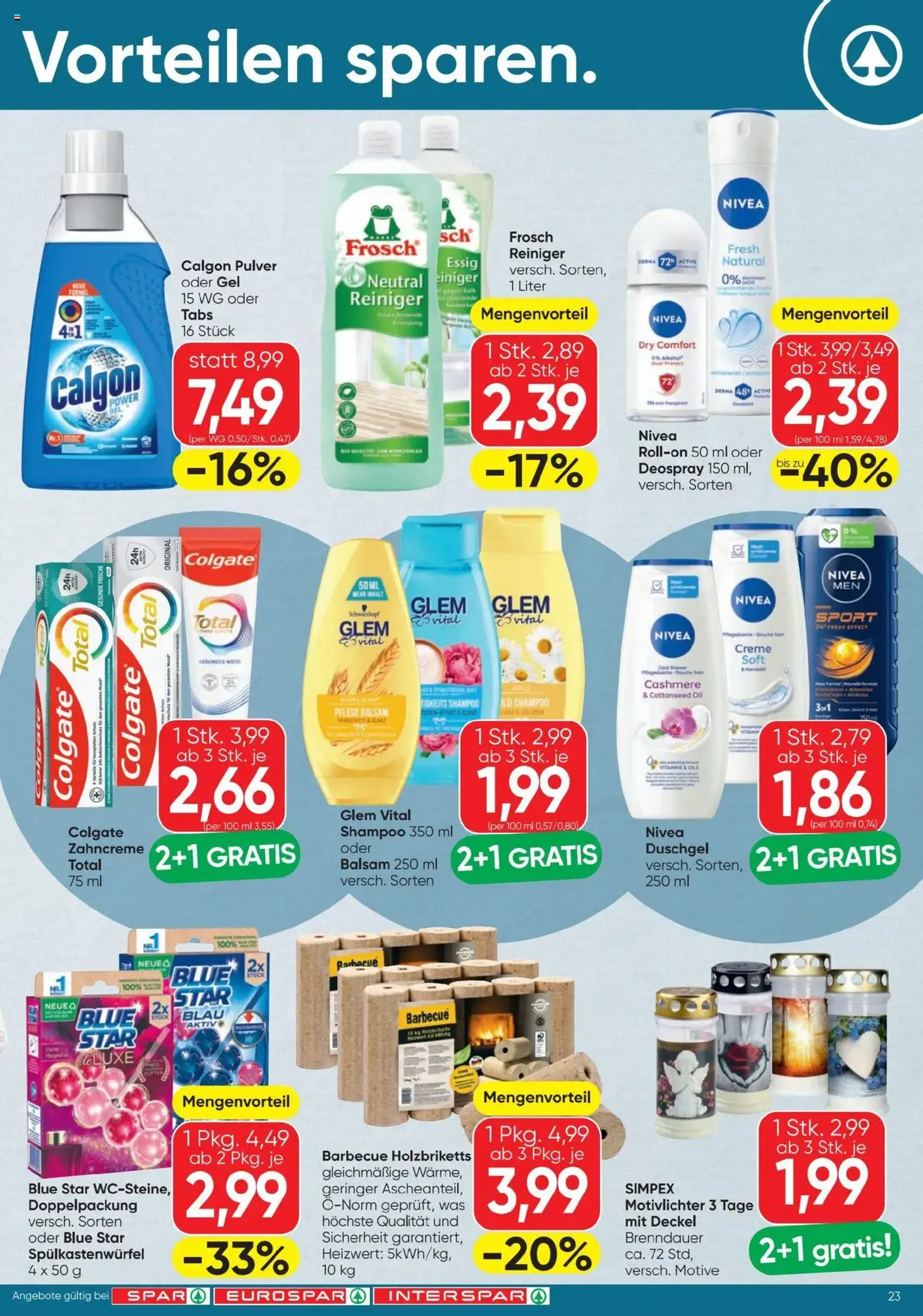 Spar Flugblatt - Gültiger Prospekt ab 25.09.2025, Seite 23 von insgesamt 24