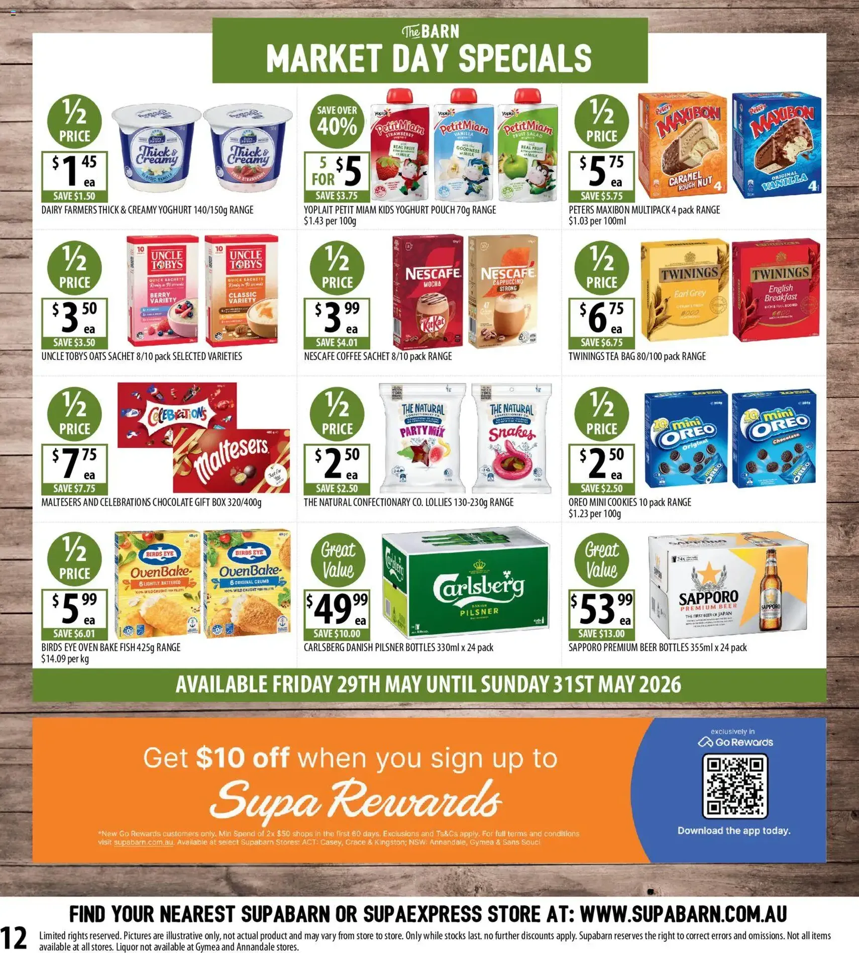 Supabarn catalogue - valid flyer from 27/05/2026, page 12 of 12