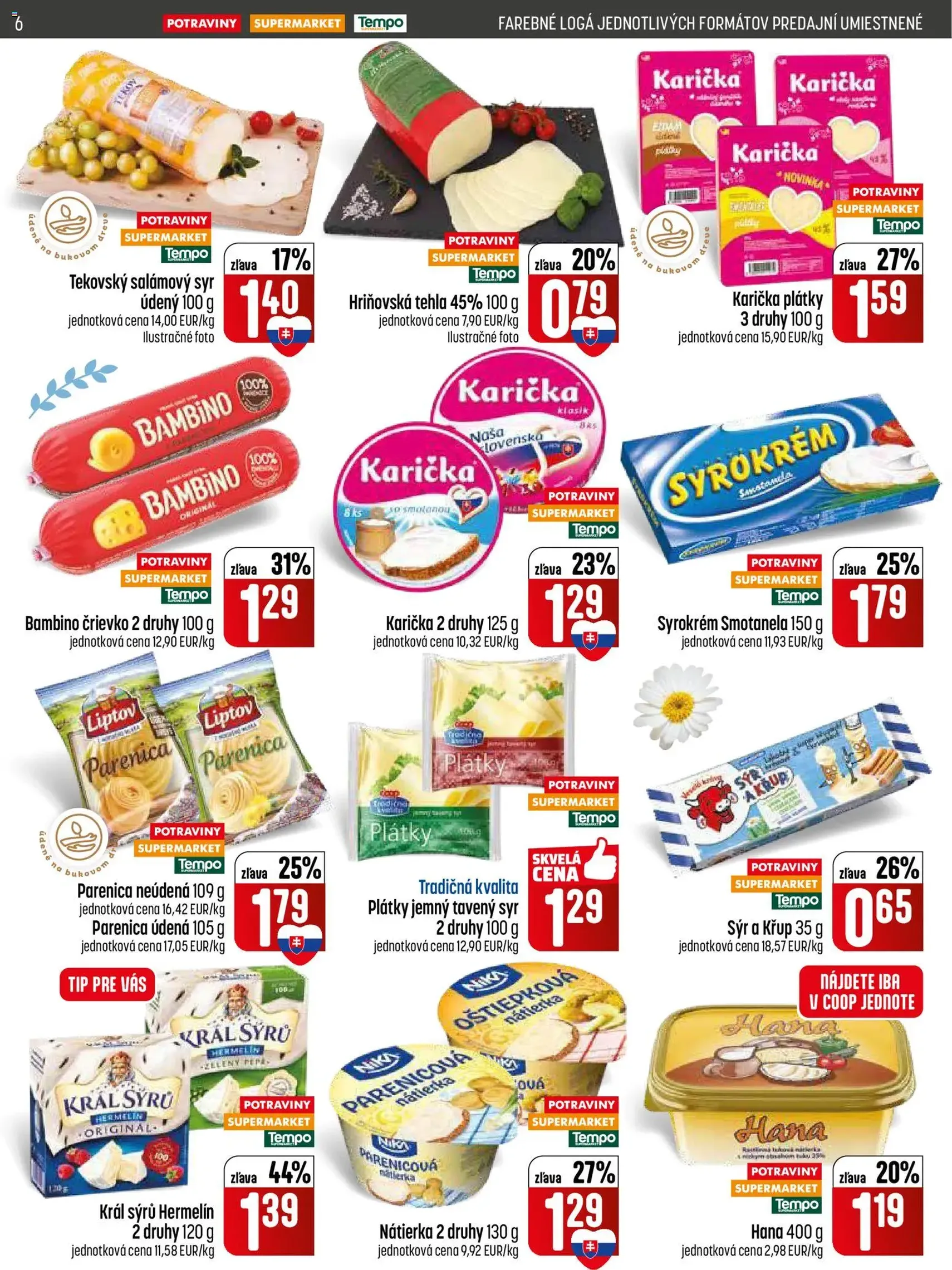 COOP Jednota leták - platný leták od 05.03.2026 strana 6 z 32