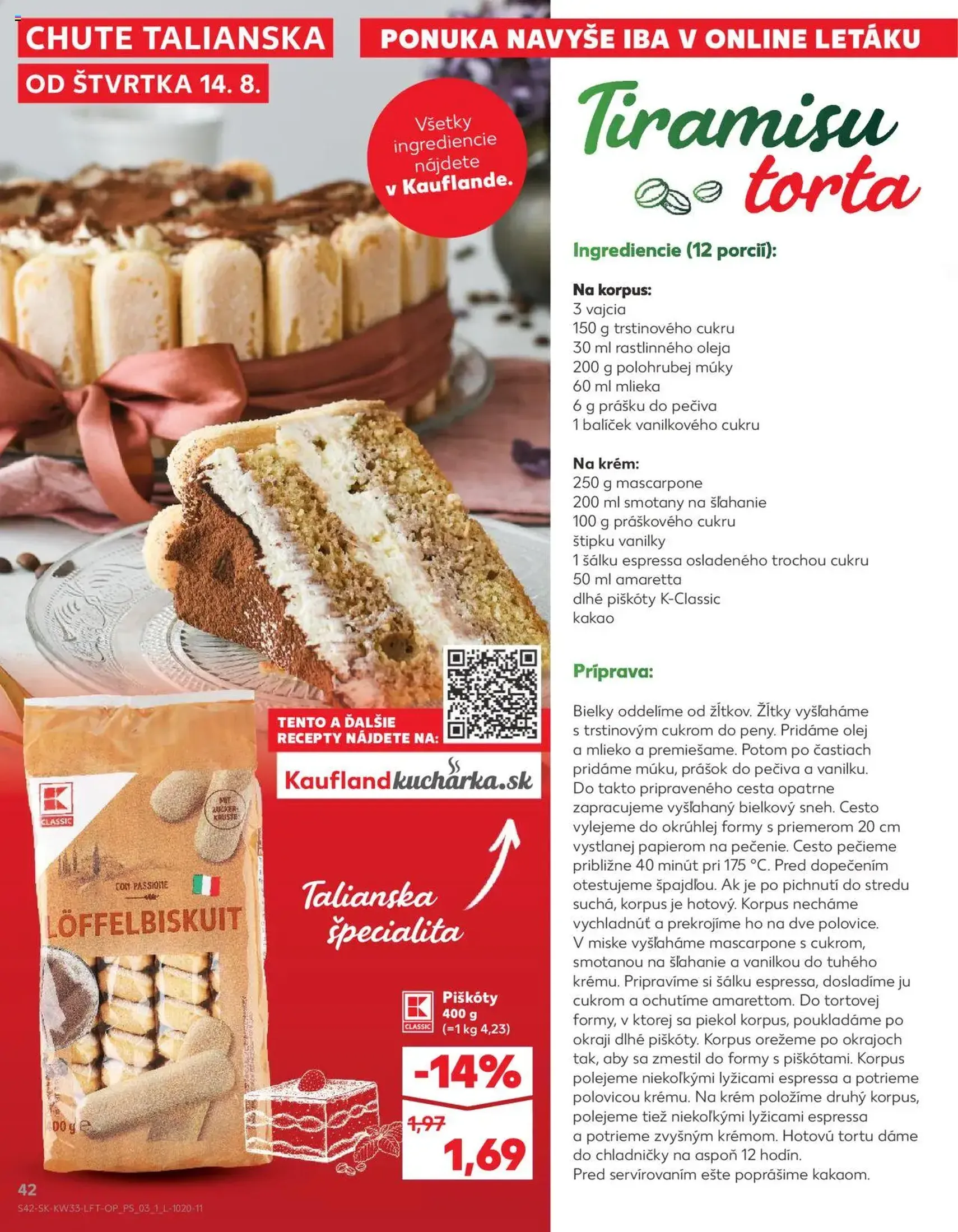 Kaufland Bratislava-Dúbravka - platný leták od 14.08.2025 strana 42 z 76
