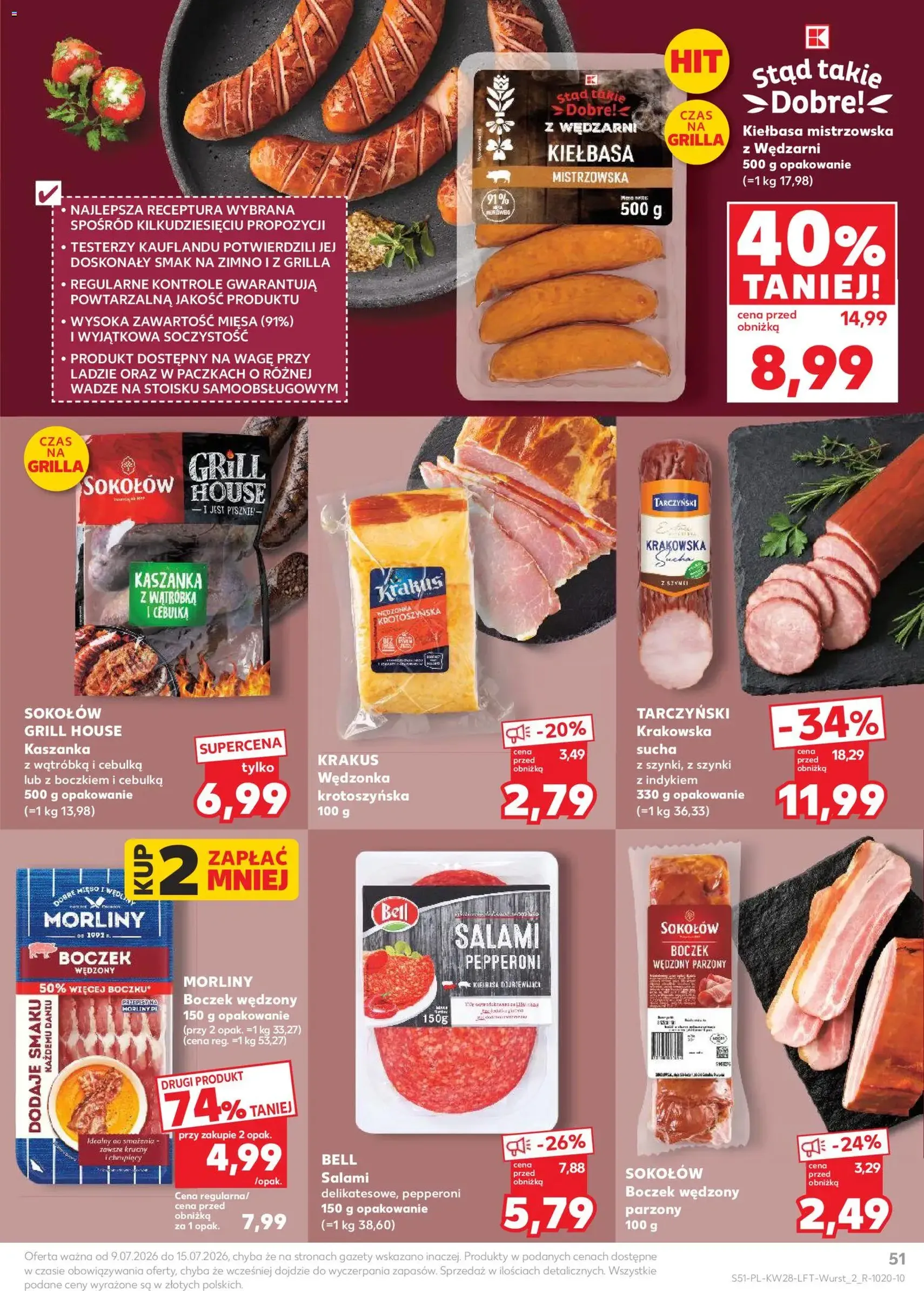 Kaufland gazetka - ważny gazetka od 09.07.2026 strona 51 z 80