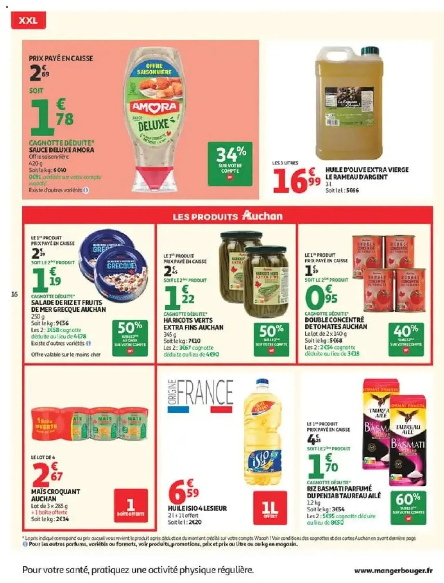 Auchan Promos XXL, rentrée - brochure valable à partir du 21/07/2026, page 16 sur 49