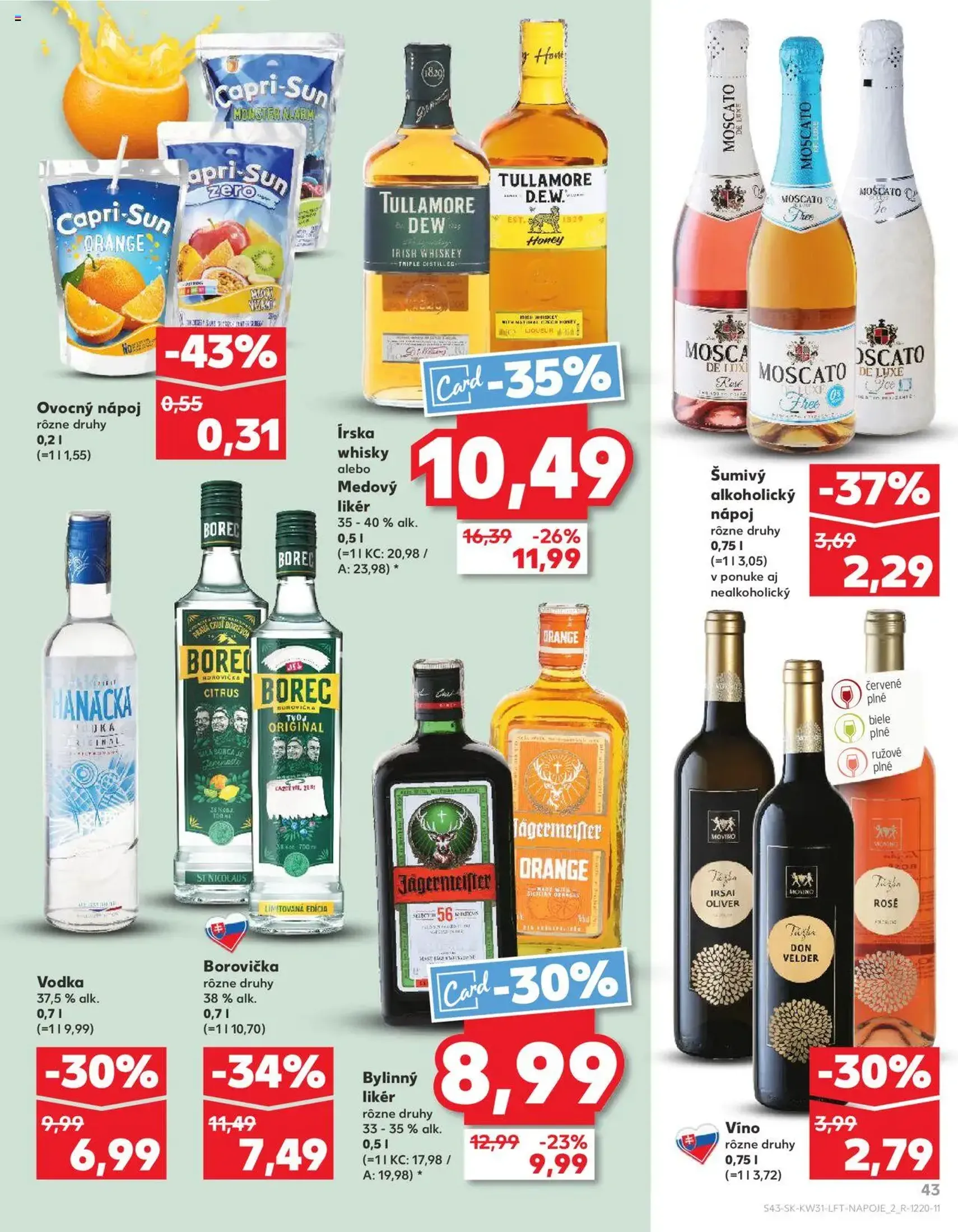 Kaufland Bratislava-Dúbravka - platný leták od 31.07.2025 strana 43 z 76