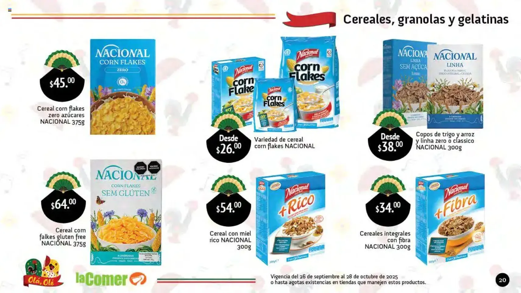 La Comer folleto Olá, Olé - folleto válido desde 26/09/2025 página 20 de 64 La Comer folleto Olá, Olé - folleto válido desde 26/09/2025 página 20 de 64