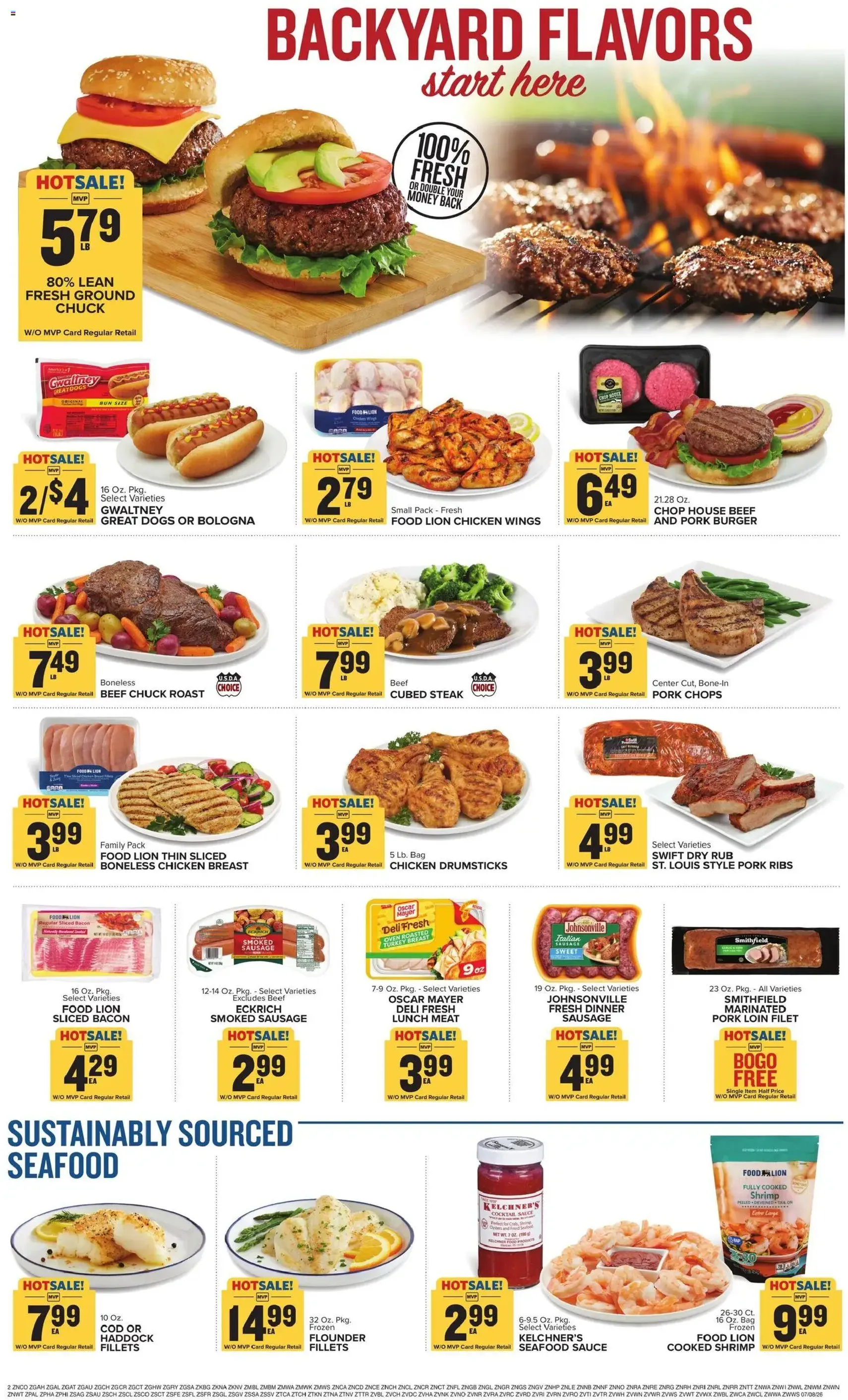 Food Lion Weekly Ad - valid flyer from 07/08/2026, page 4 of 18
