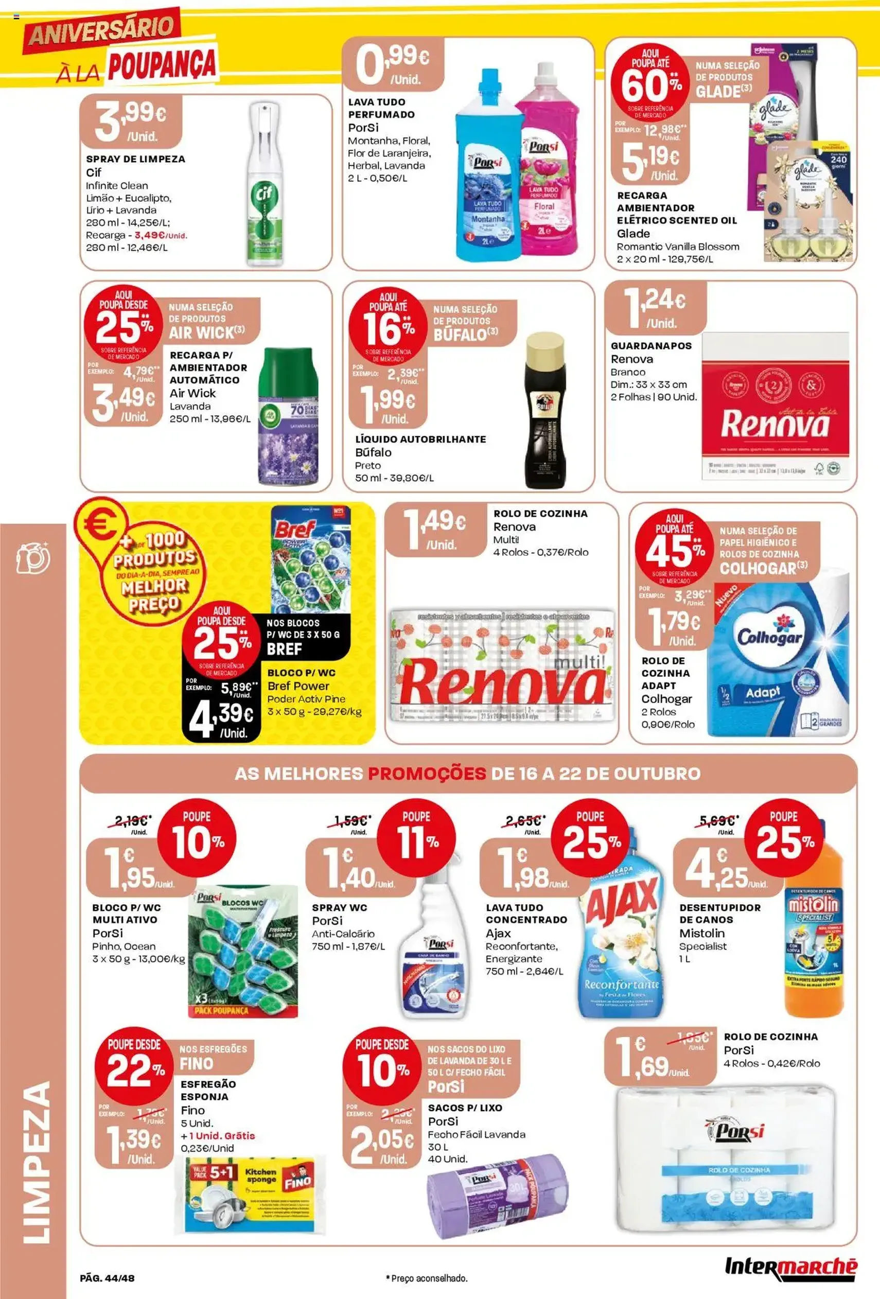 Intermarché folheto - folheto válido a partir de 16/10/2025 página 44 de 48 Intermarché folheto - folheto válido a partir de 16/10/2025 página 44 de 48