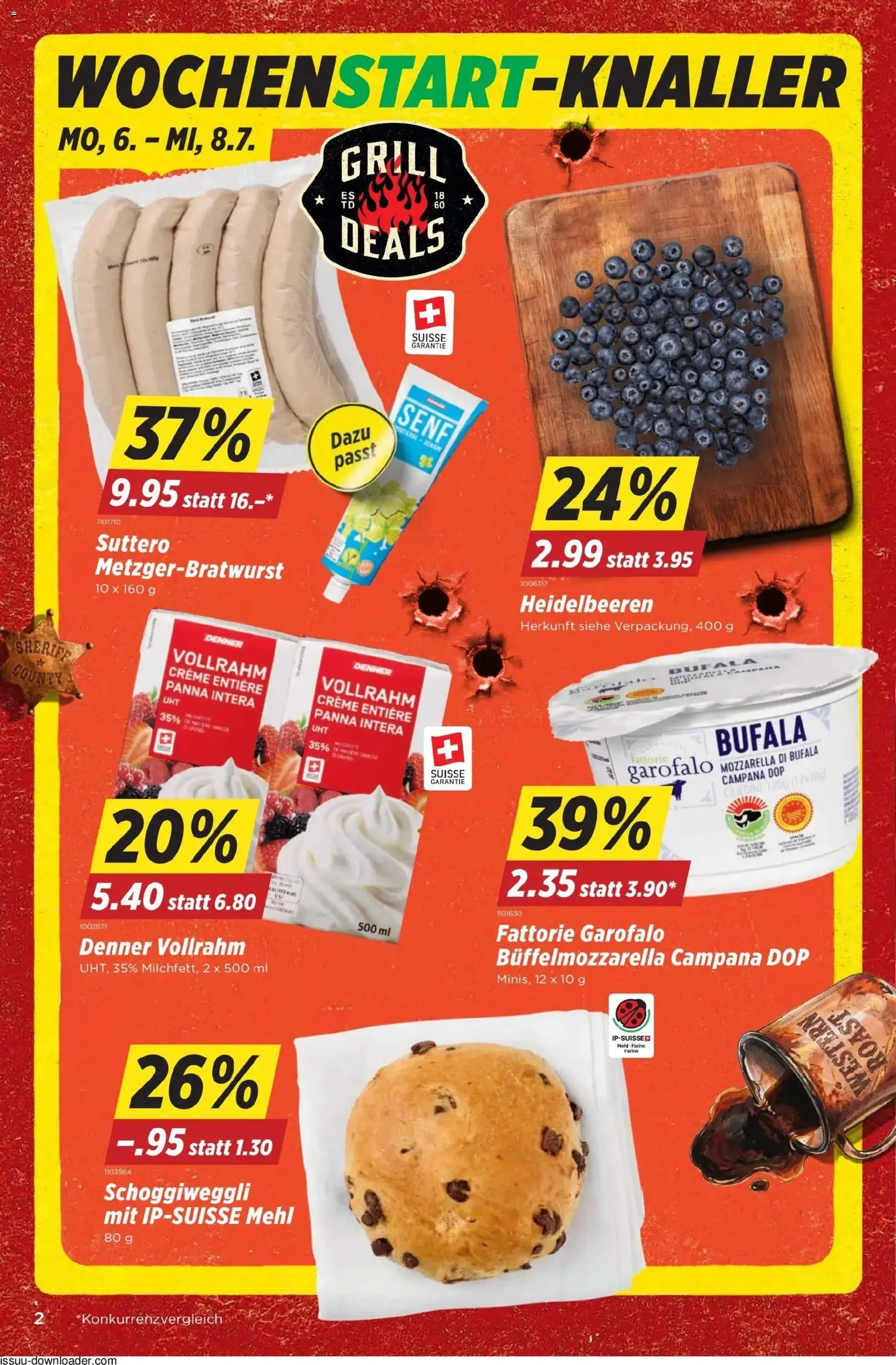 Denner aktionen - Gültiger Prospekt ab 02.07.2026, Seite 2 von insgesamt 22