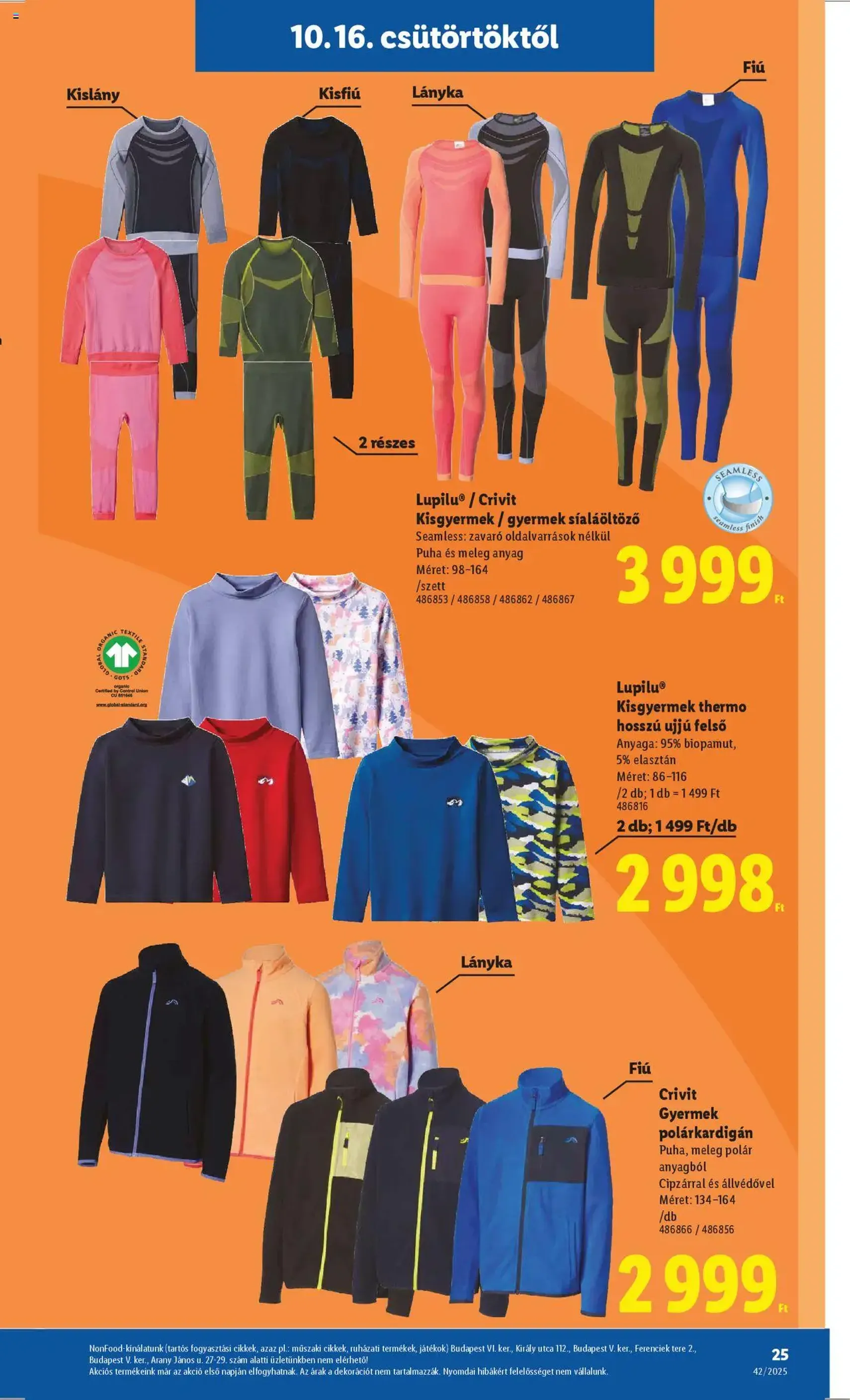 Lidl Akciós újság - 2025.10.16. érvényes szórólap 25 oldal 68 oldalból Lidl Akciós újság - 2025.10.16. érvényes szórólap 25 oldal 68 oldalból