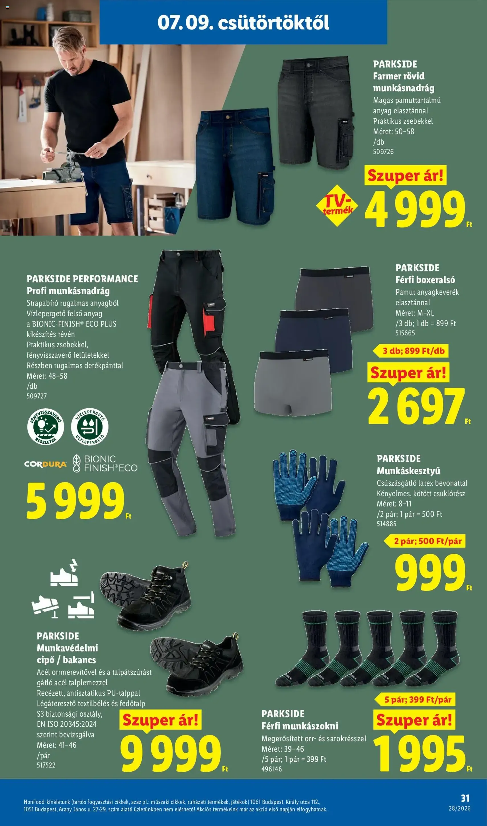 Lidl akciós újság - 2026.07.09. érvényes szórólap 31 oldal 80 oldalból