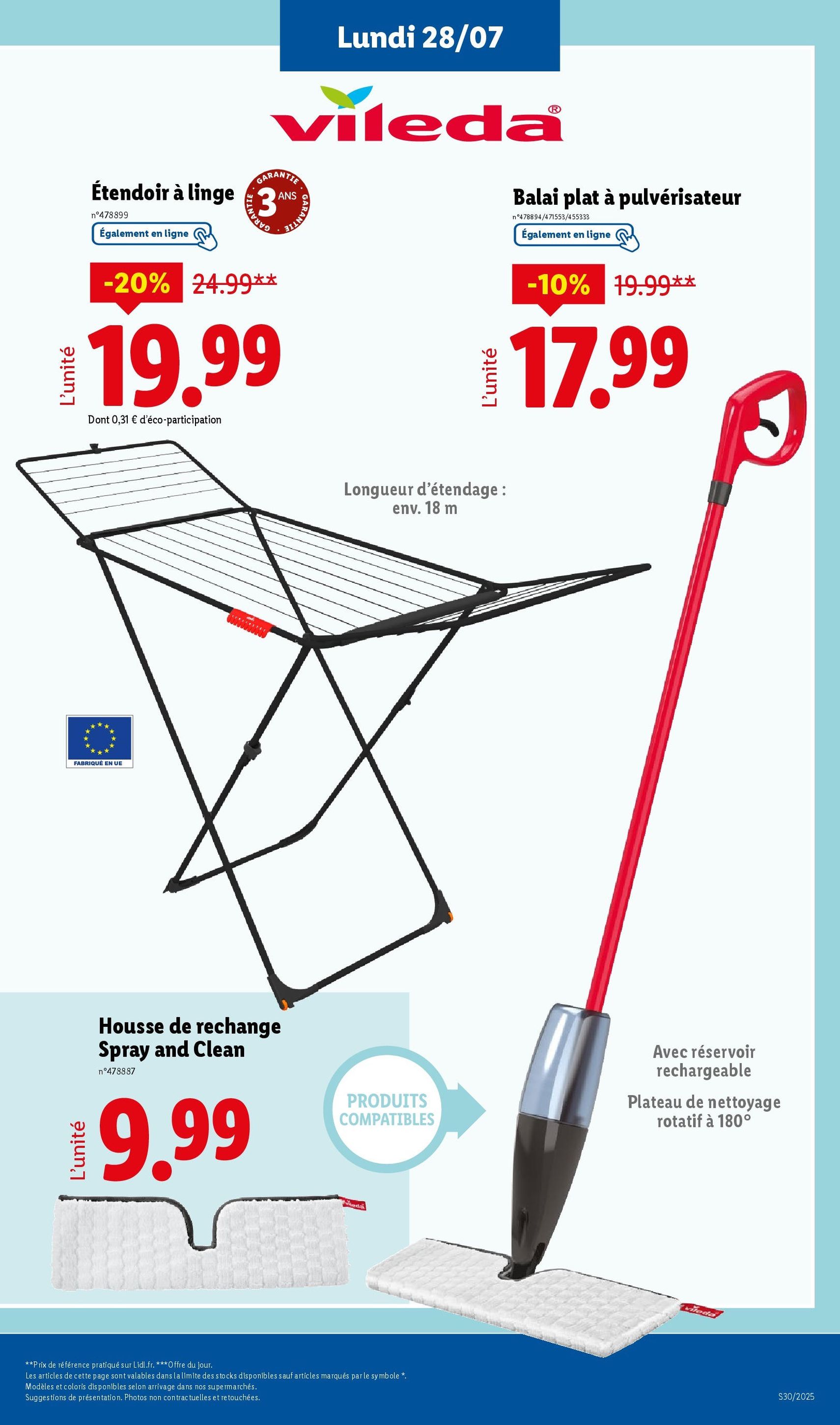 LIDL catalogue semaine 29 - brochure valable à partir du 24/07/2025, page 63 sur 73 LIDL catalogue semaine 29 - brochure valable à partir du 24/07/2025, page 63 sur 73