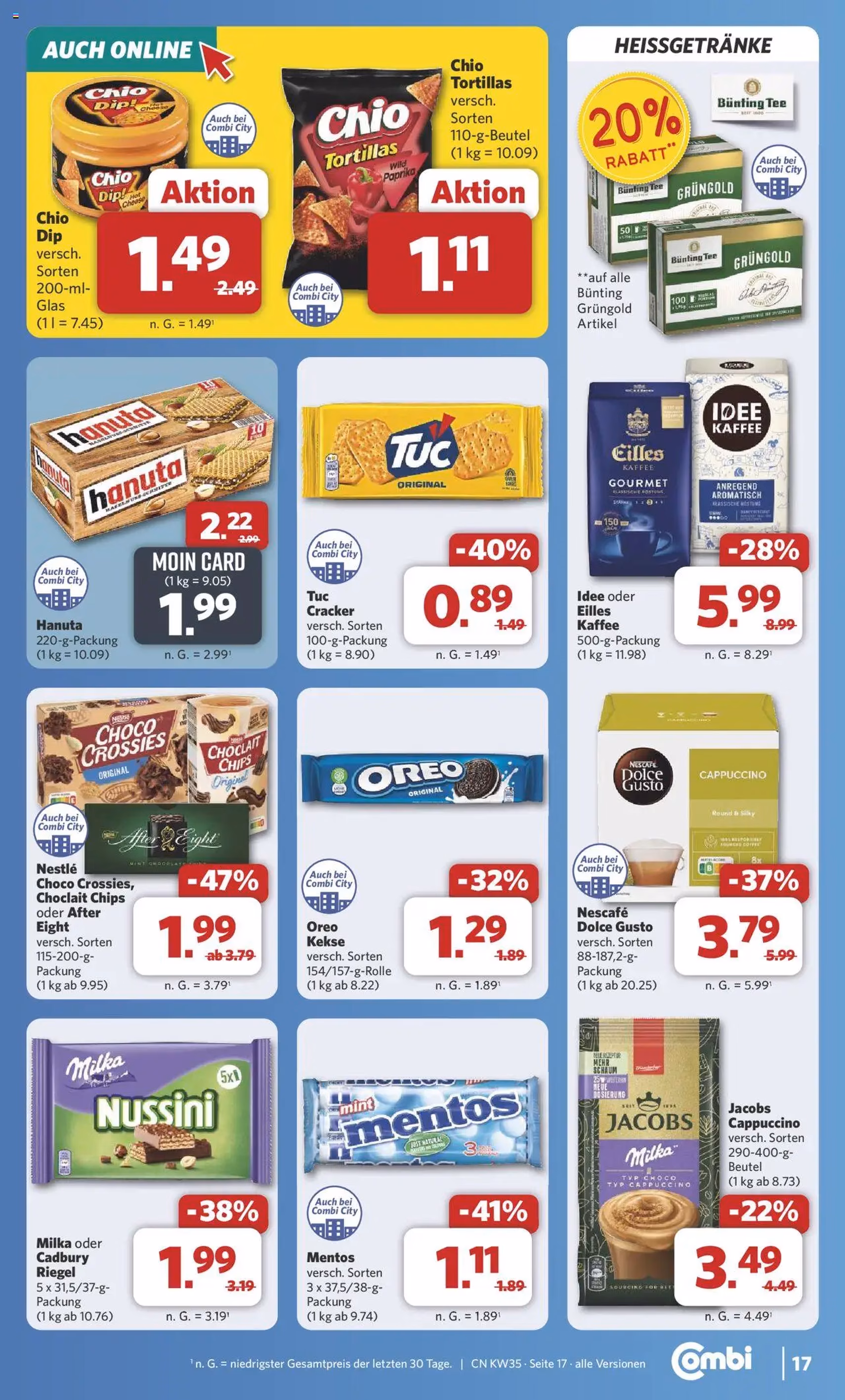 Combi Prospekt - Gültiger Prospekt ab 25.08.2025, Seite 23 von insgesamt 33 Combi Prospekt - Gültiger Prospekt ab 25.08.2025, Seite 23 von insgesamt 33
