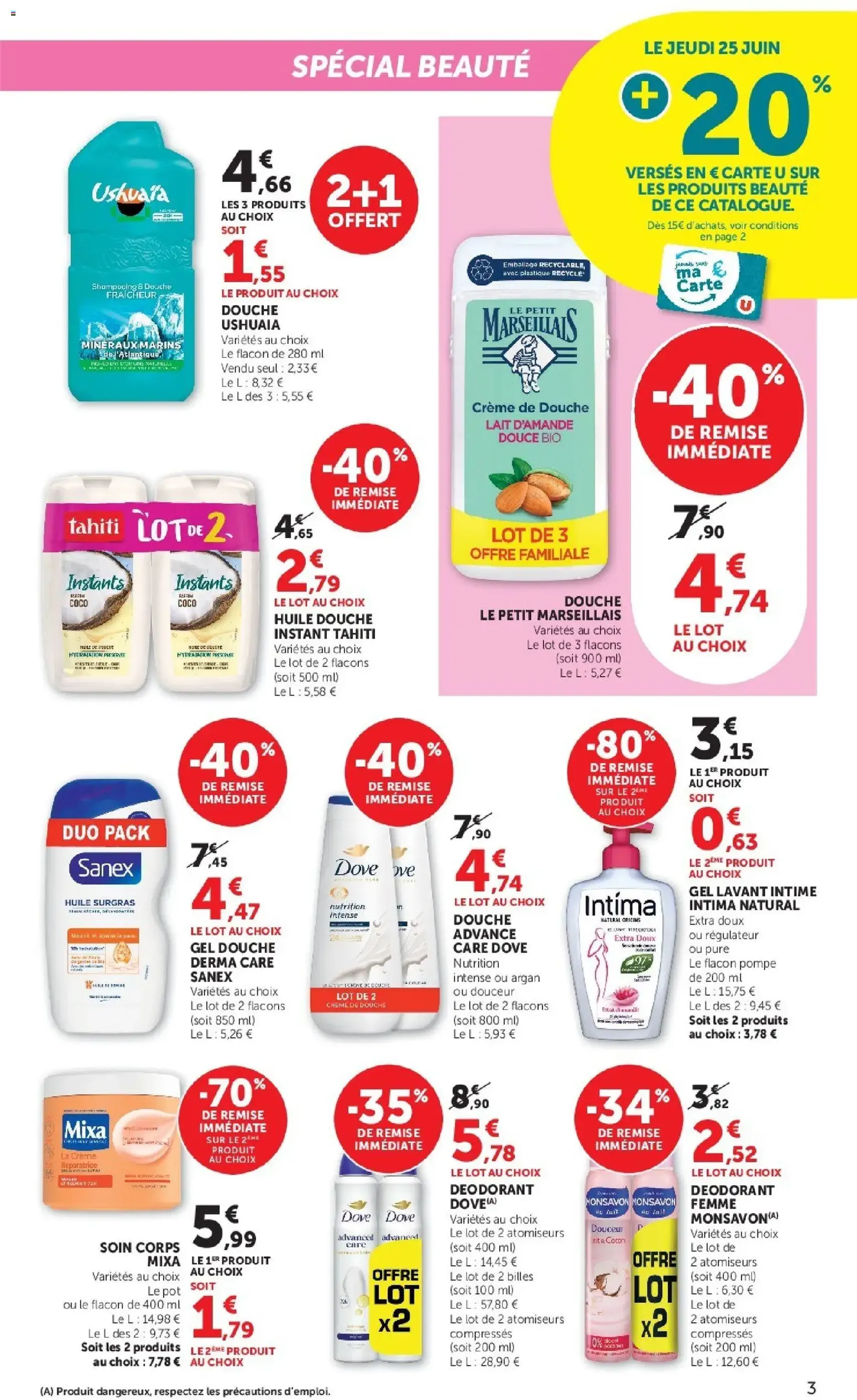 Super U catalogue - brochure valable à partir du 23/06/2026, page 3 sur 44