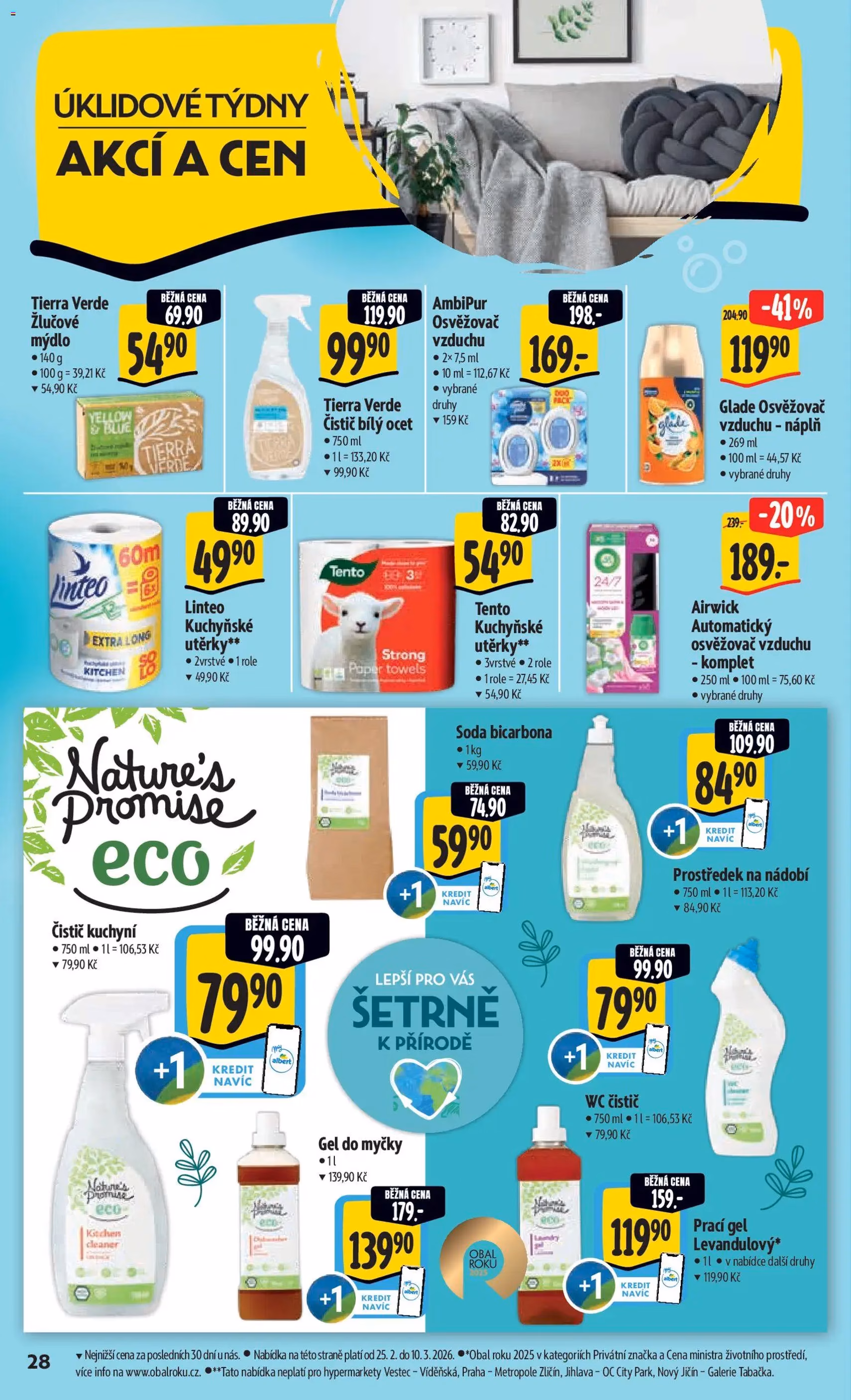 Albert leták - Hypermarket - platný leták od 25.02.2026 strana 34 z 50