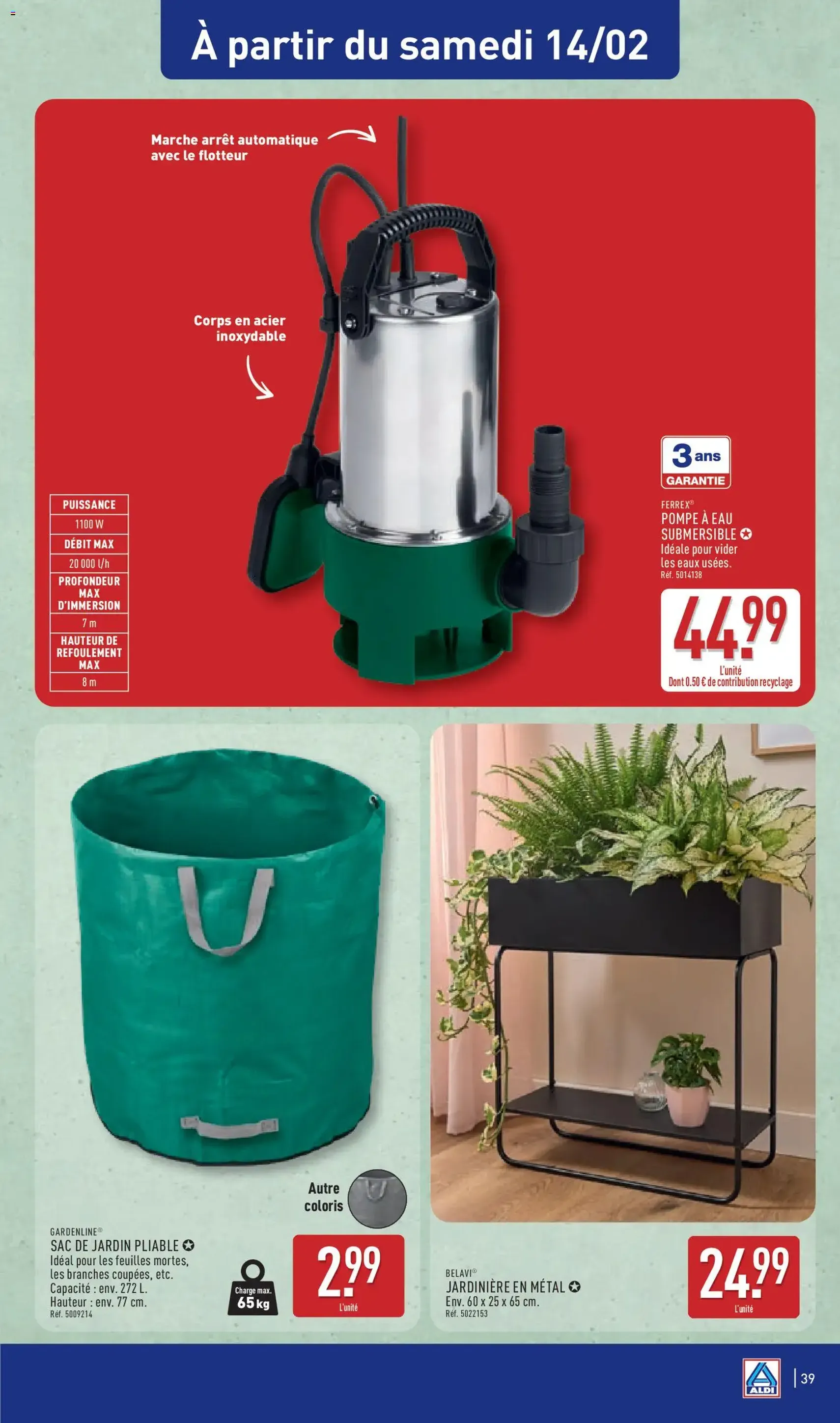Aldi catalogue semaine 7 - brochure valable à partir du 10/02/2026, page 43 sur 46