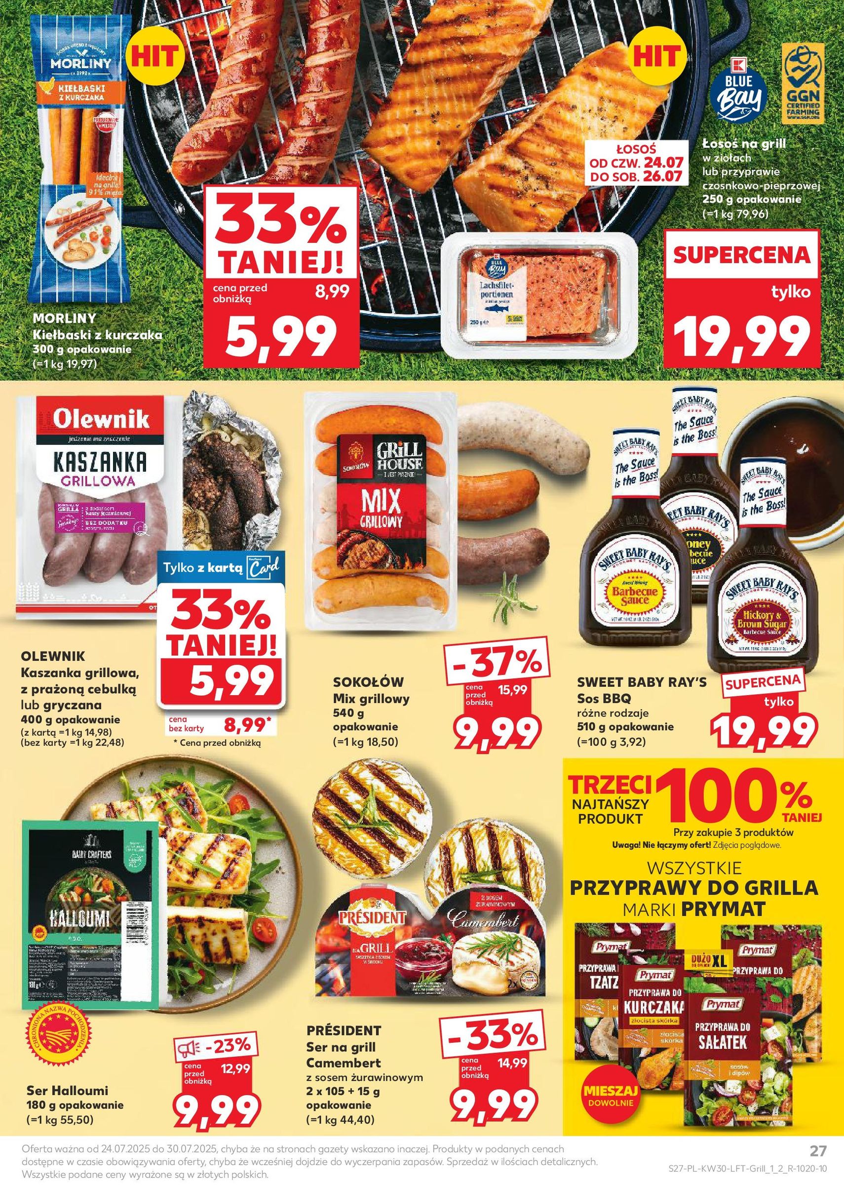 Kaufland gazetka - ważny gazetka od 24.07.2025 strona 27 z 51 Kaufland gazetka - ważny gazetka od 24.07.2025 strona 27 z 51
