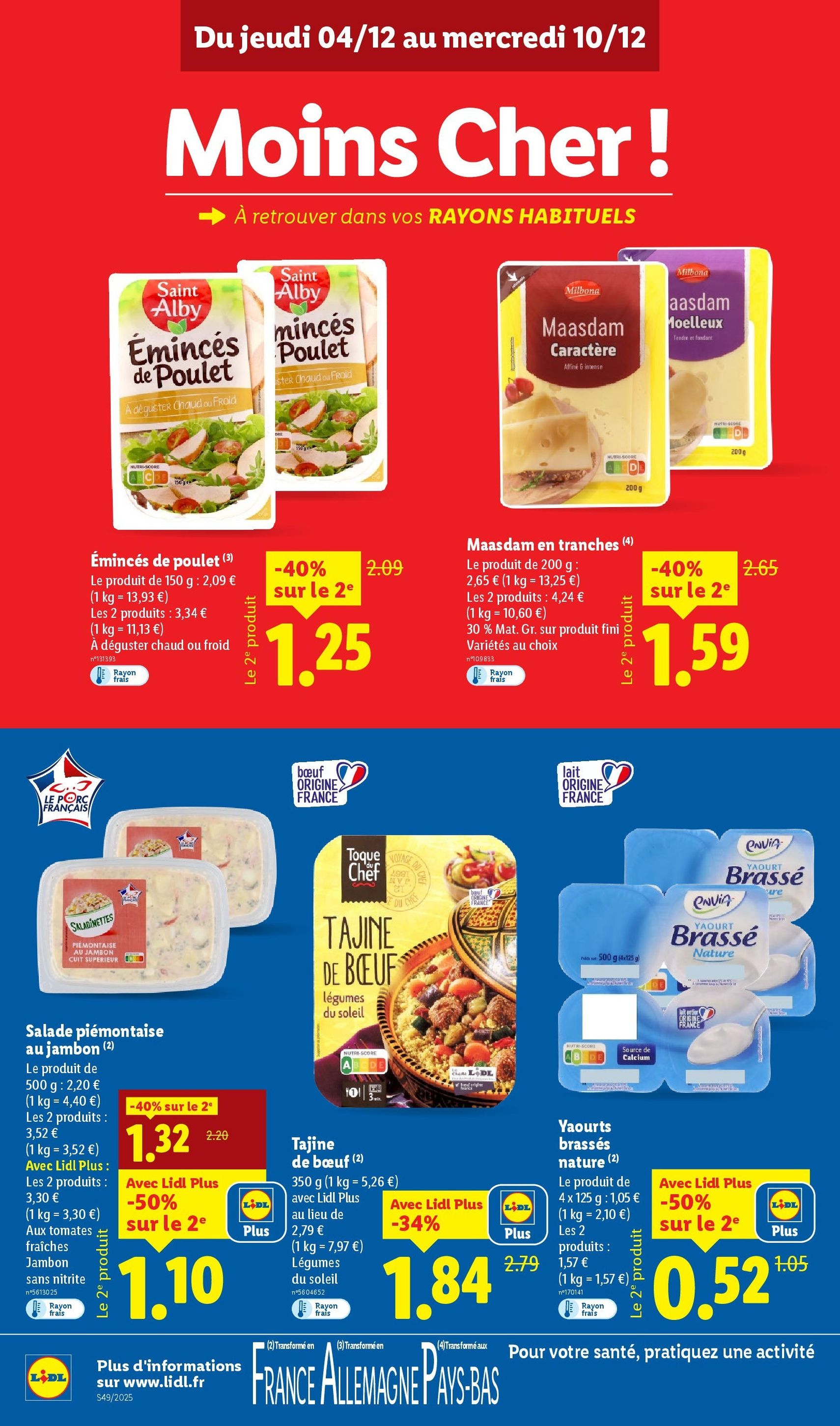 LIDL catalogue semaine 49 - brochure valable à partir du 04/12/2025, page 12 sur 96