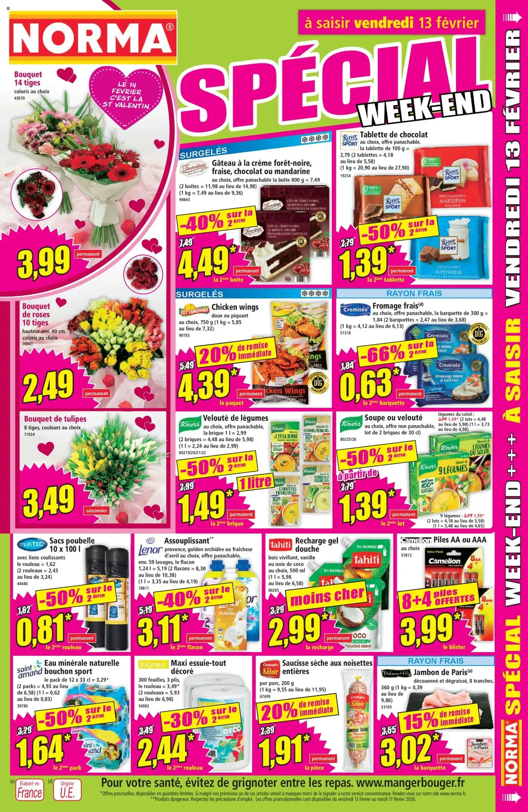 Norma catalogue - brochure valable à partir du 11/02/2026, page 13 sur 14