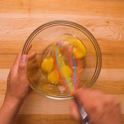 Torta con pan di spagna - procedimento 1