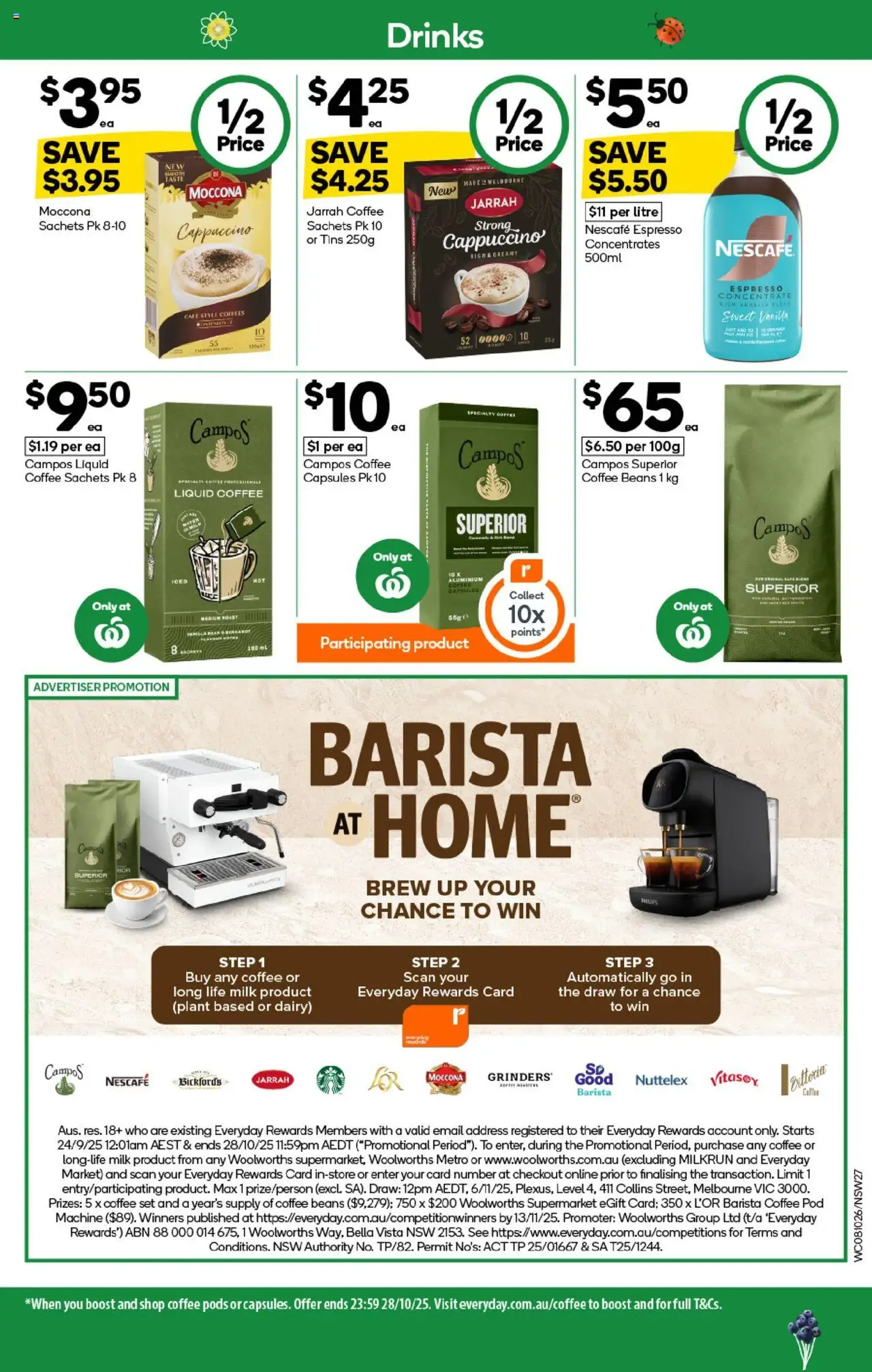 Weekly catalogue Woolworths NSW 08/10 - valid flyer from 08/10/2025, page 27 of 50