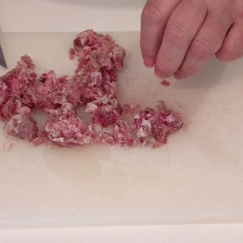 Gramigna alla salsiccia - procedimento 1