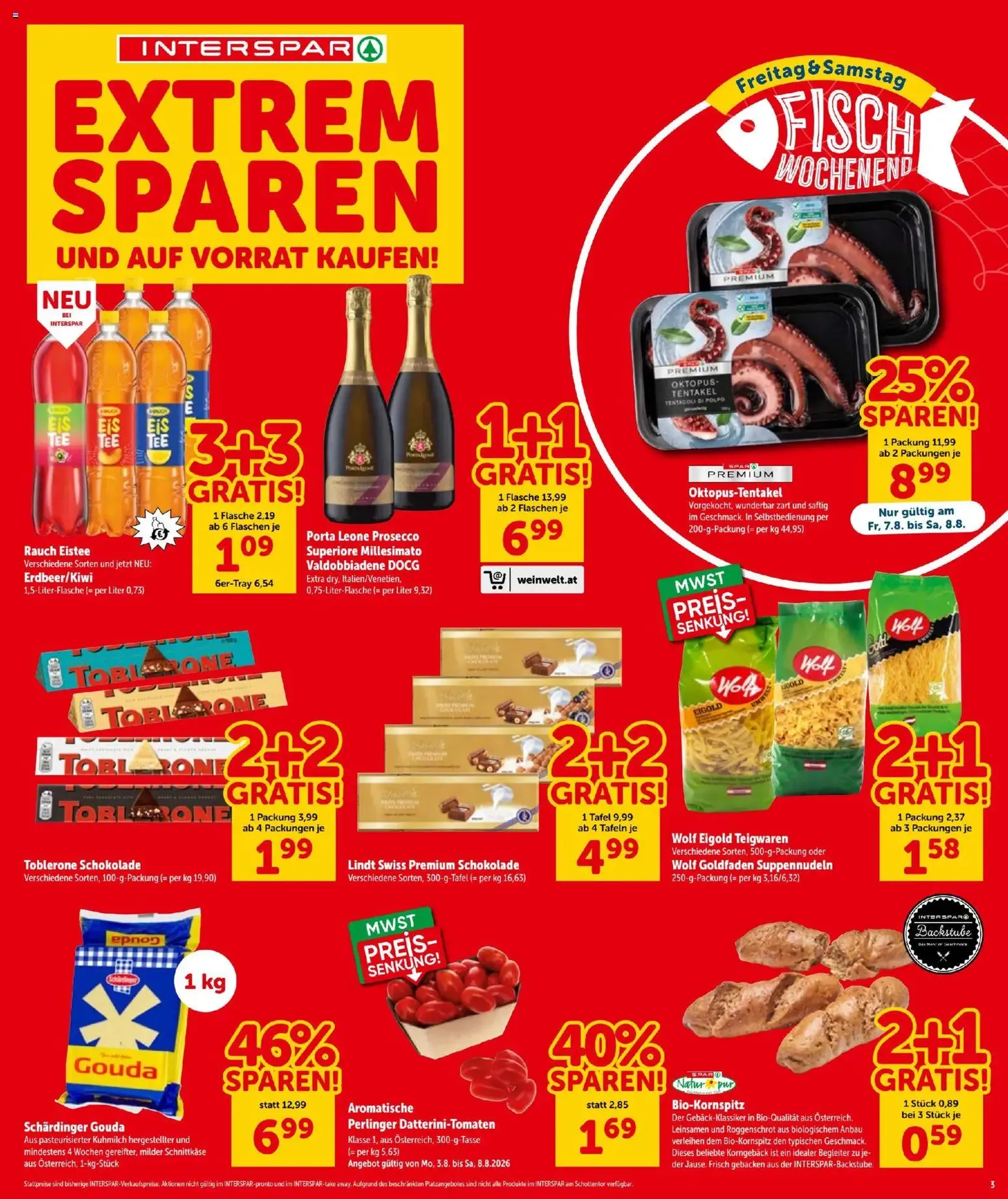Interspar - Flugblatt - Gültiger Prospekt ab 06.08.2026, Seite 3 von insgesamt 16