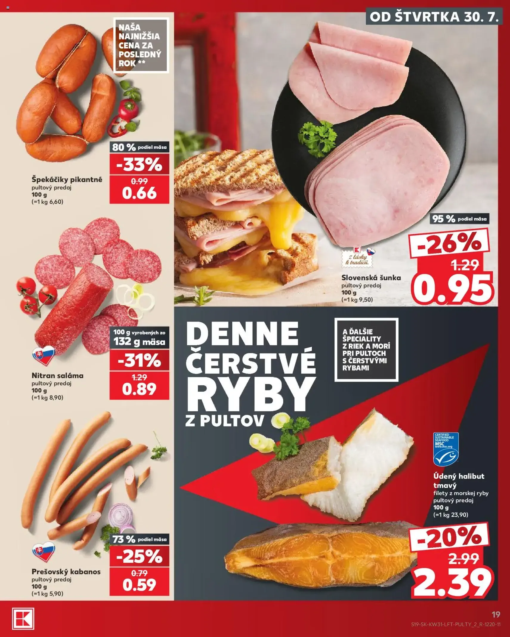 Kaufland leták - platný leták od 30.07.2026 strana 19 z 74