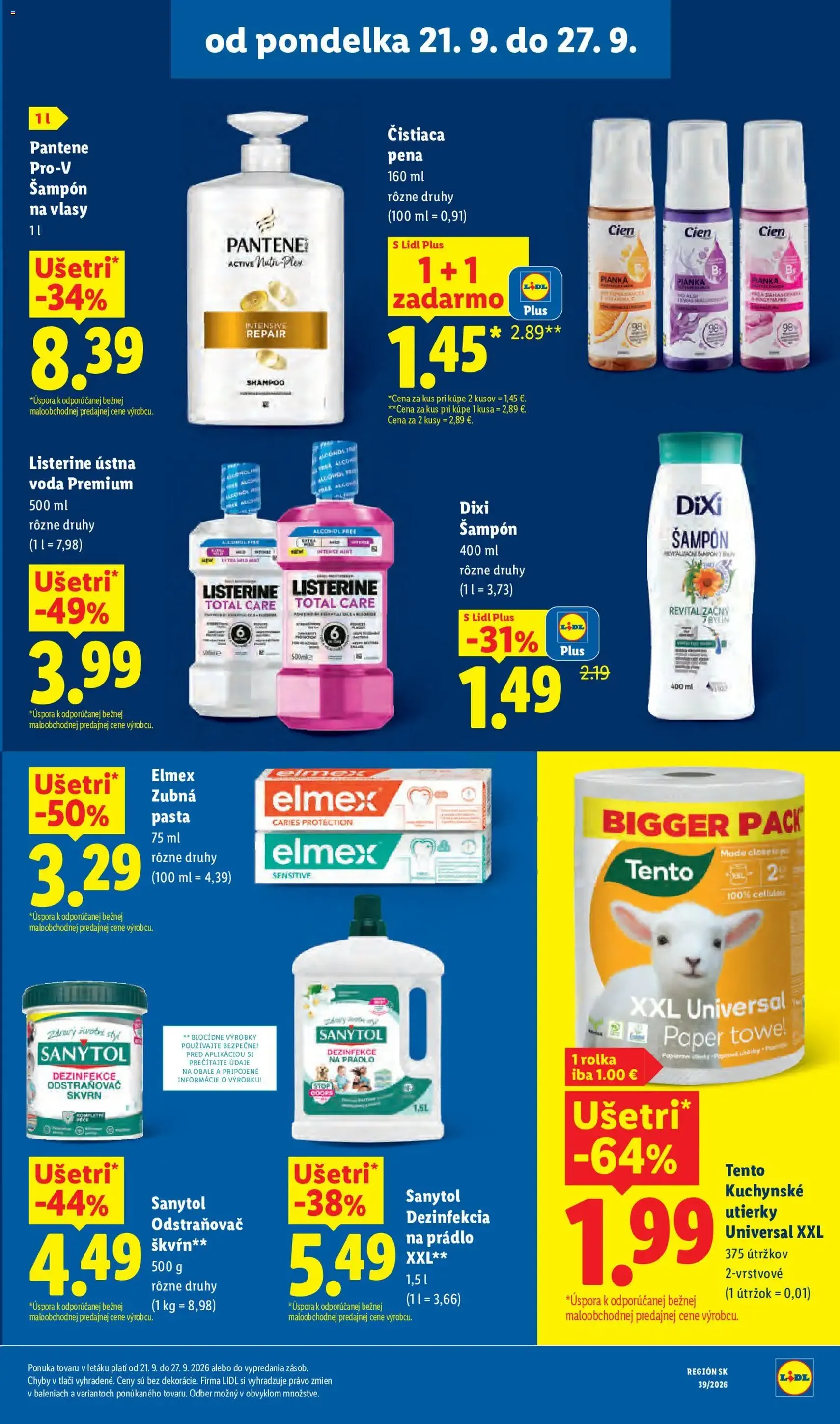 Lidl leták - platný leták od 21.09.2026 strana 45 z 102