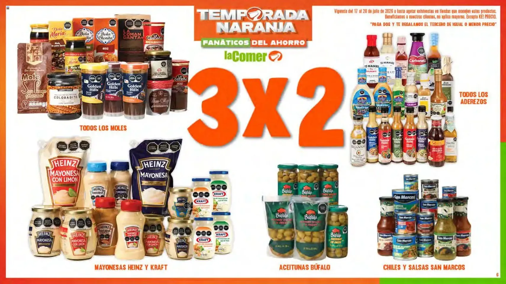 La Comer folleto - folleto válido desde 17/07/2026 página 6 de 40