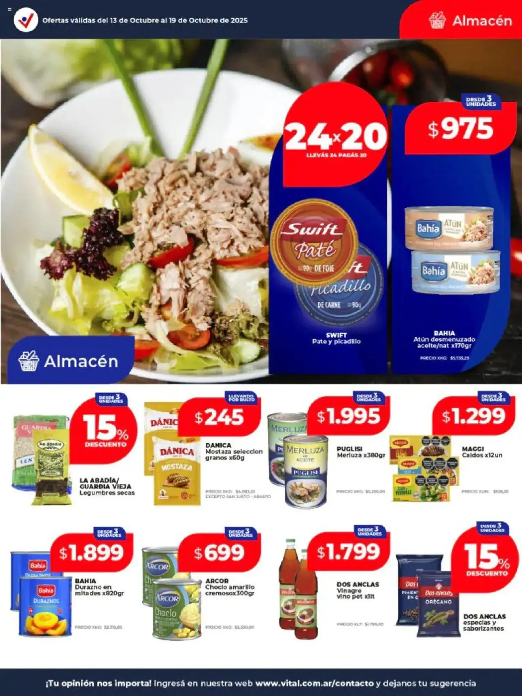 Vital - Ofertas - folleto válido desde 13/10/2025 página 14 de 26 Vital - Ofertas - folleto válido desde 13/10/2025 página 14 de 26