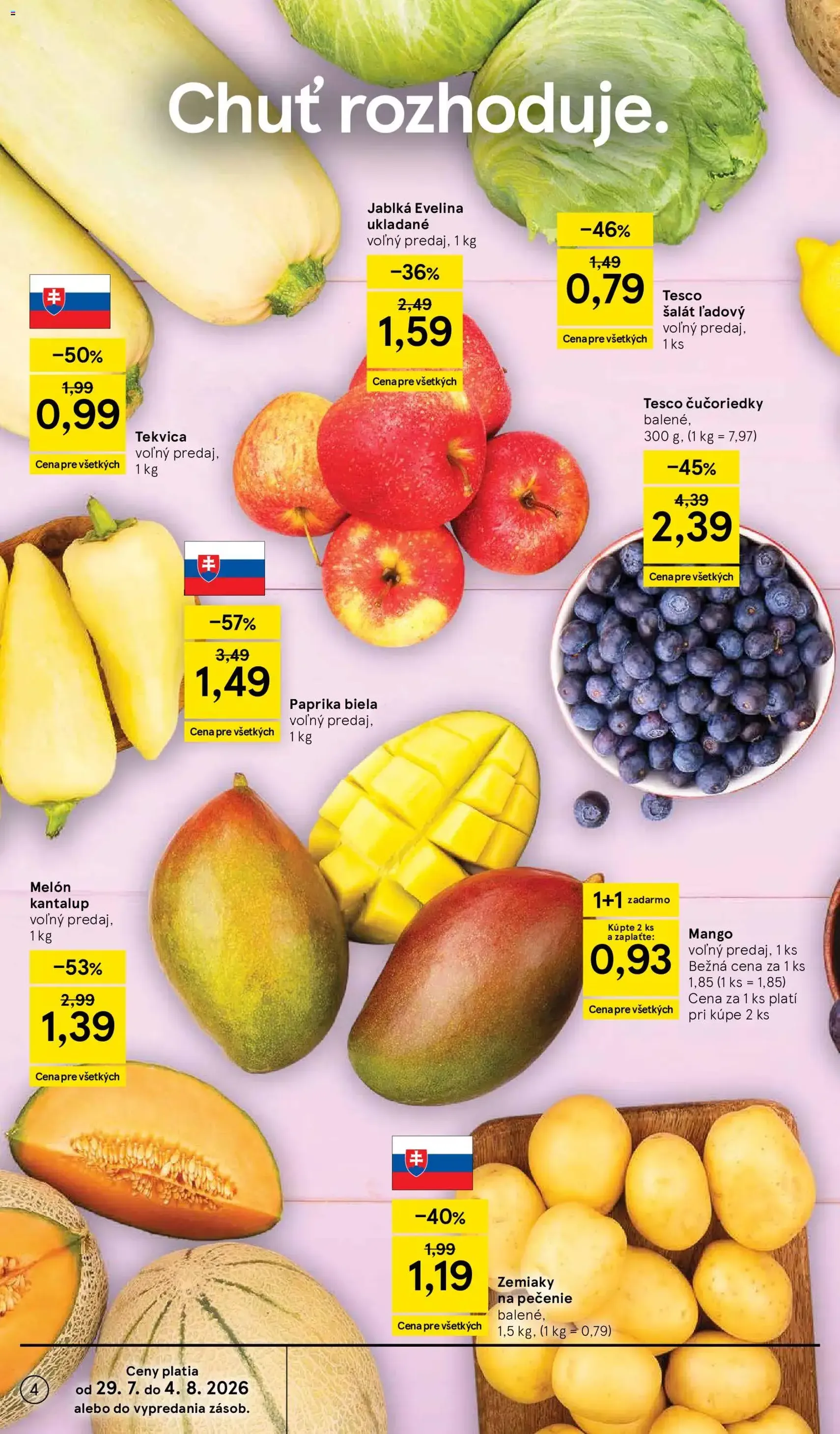 Tesco Hypermarket - leták - platný leták od 29.07.2026 strana 4 z 53