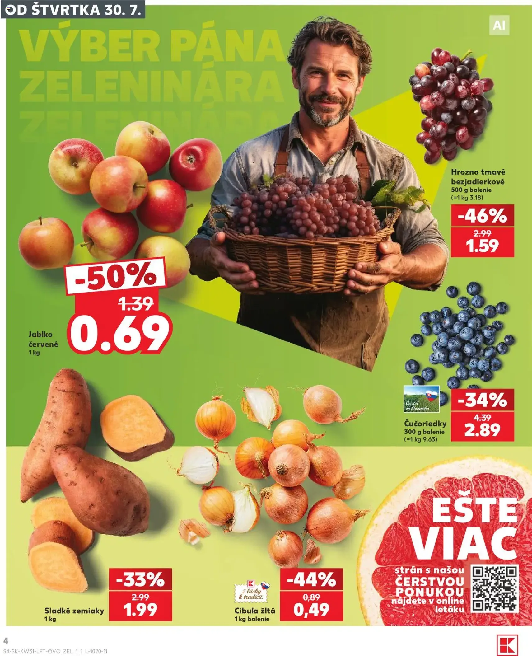 Kaufland leták - platný leták od 30.07.2026 strana 4 z 74