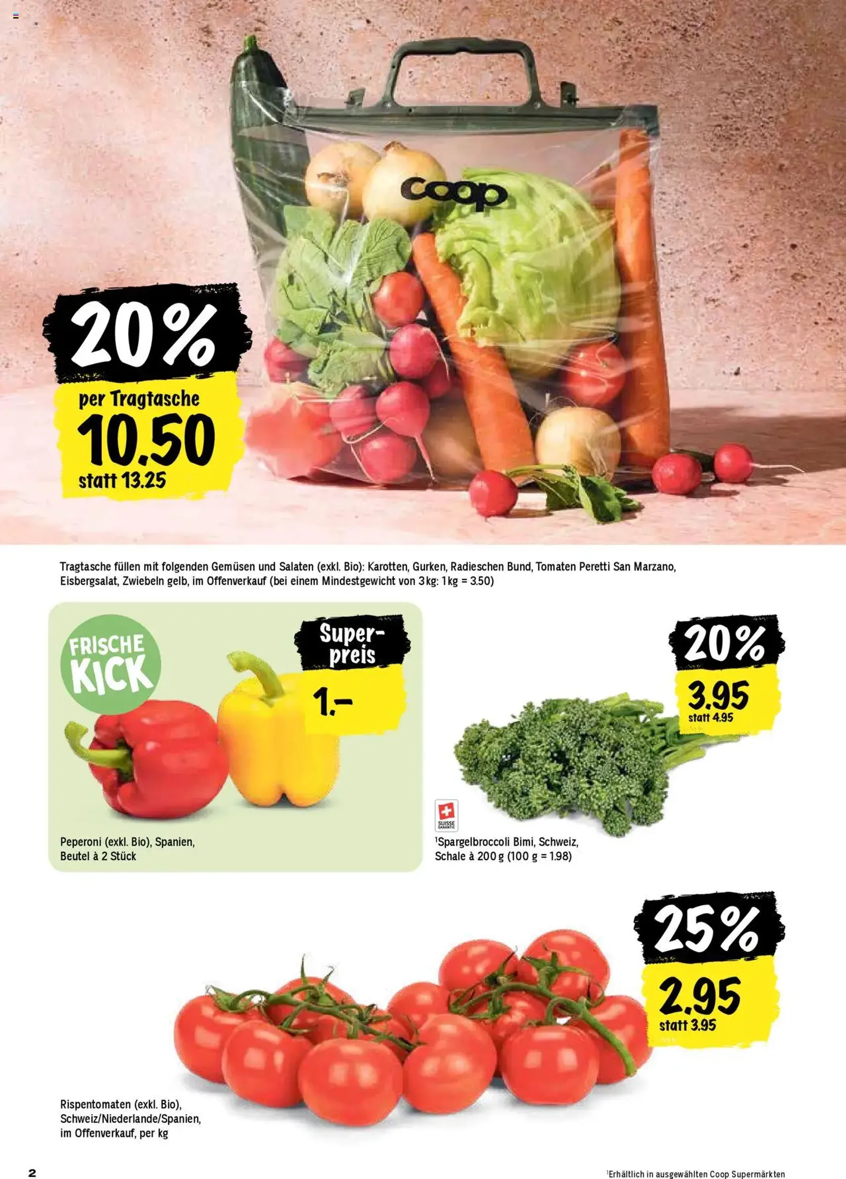 Coop Aktionen - Gültiger Prospekt ab 31.07.2025, Seite 2 von insgesamt 24 Coop Aktionen - Gültiger Prospekt ab 31.07.2025, Seite 2 von insgesamt 24