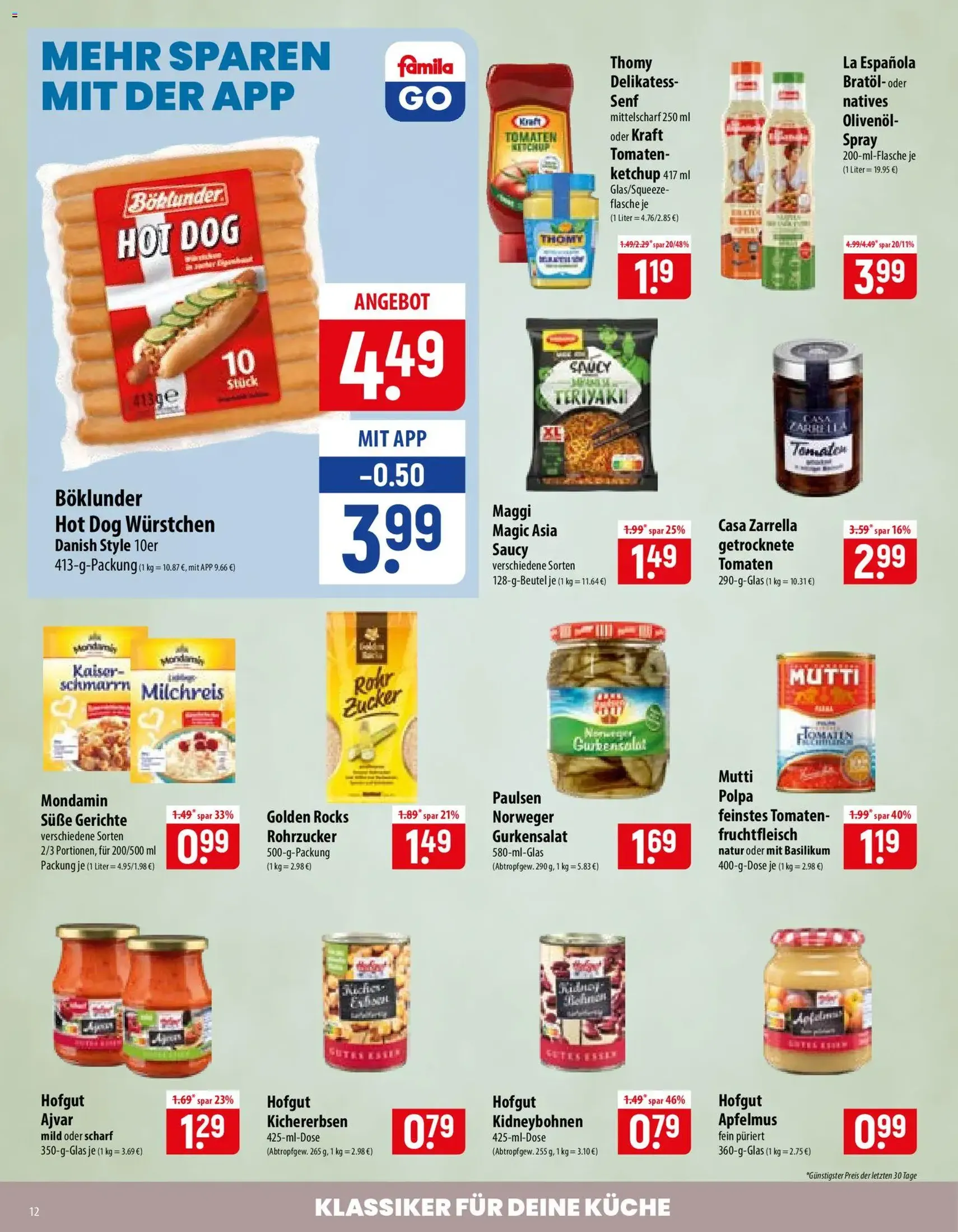 Famila Prospekt - Gültiger Prospekt ab 20.07.2026, Seite 12 von insgesamt 24