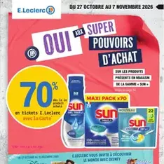 E.Leclerc catalogue - Prévisualisation du catalogue valable à partir du 27/10/2026