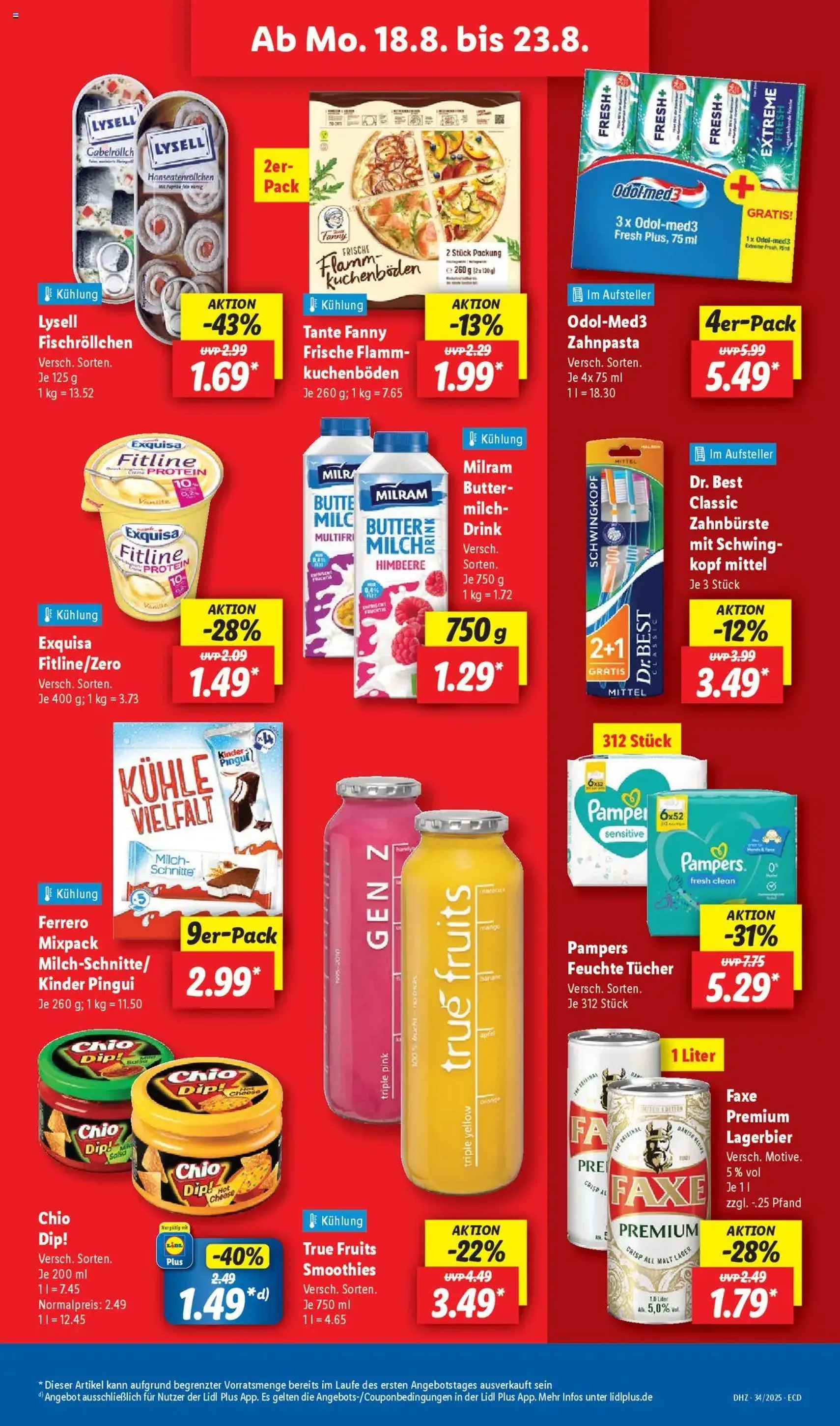 Lidl Prospekt - Gültiger Prospekt ab 18.08.2025, Seite 13 von insgesamt 69