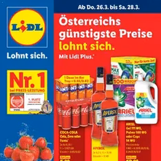 Lidl - Flugblatt - Prospekt Vorschau gültig ab 26.03.2026