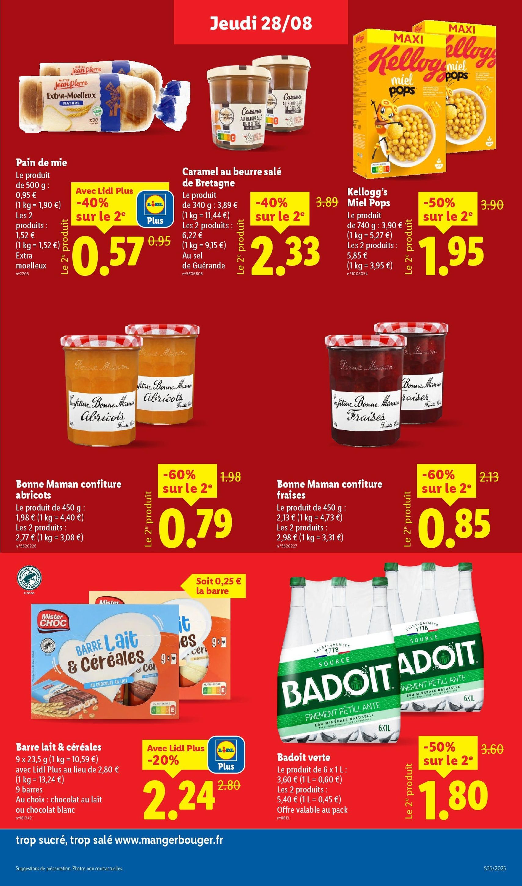 LIDL catalogue semaine 35 - brochure valable à partir du 28/08/2025, page 11 sur 73 LIDL catalogue semaine 35 - brochure valable à partir du 28/08/2025, page 11 sur 73