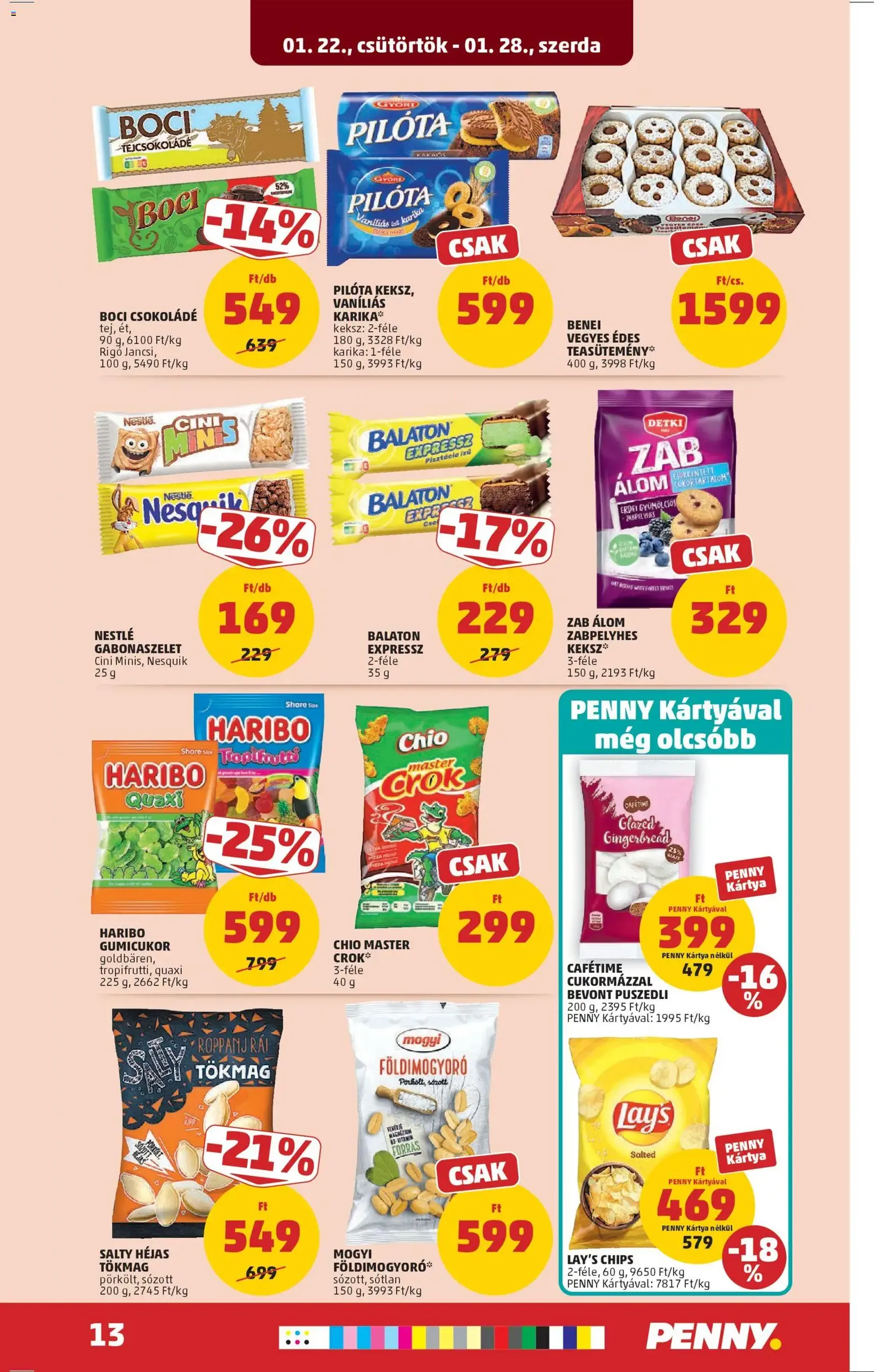 PENNY Akciós újság - 2026.01.22. érvényes szórólap 17 oldal 36 oldalból
