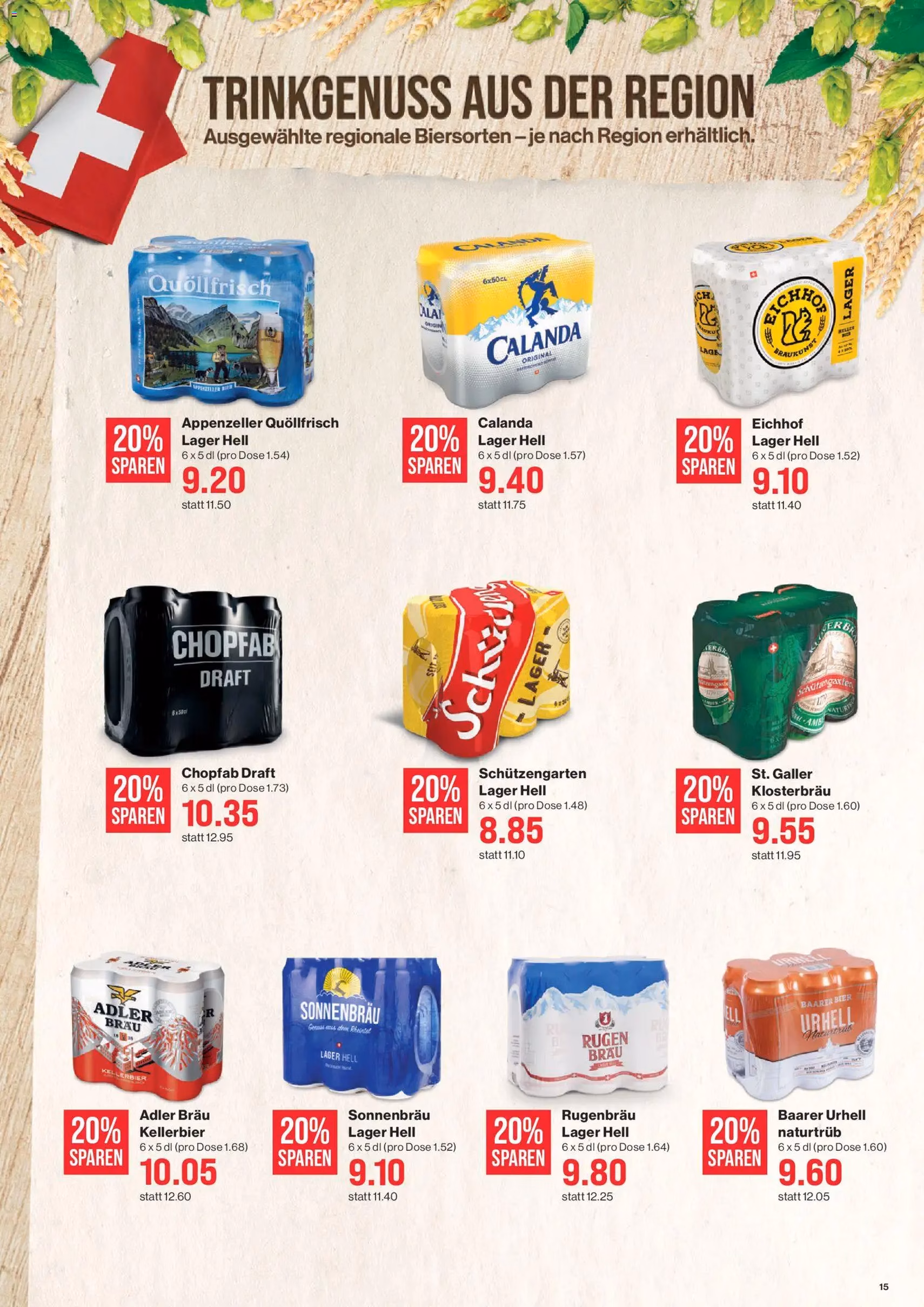 SPAR aktionen - Gültiger Prospekt ab 19.03.2026, Seite 15 von insgesamt 21