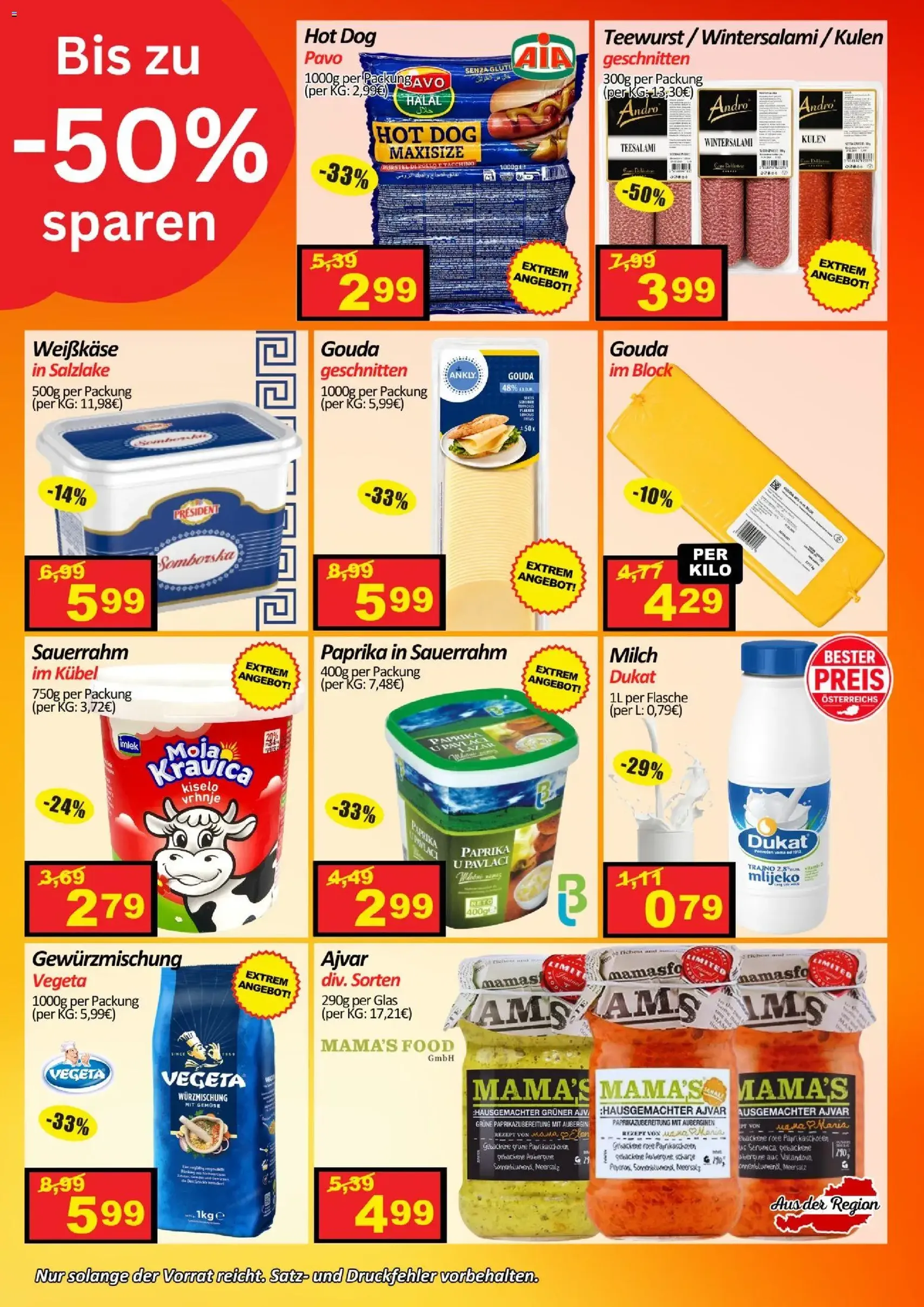 Wurstico Abholmarkt Flugblatt - Gültiger Prospekt ab 05.06.2026, Seite 3 von insgesamt 8
