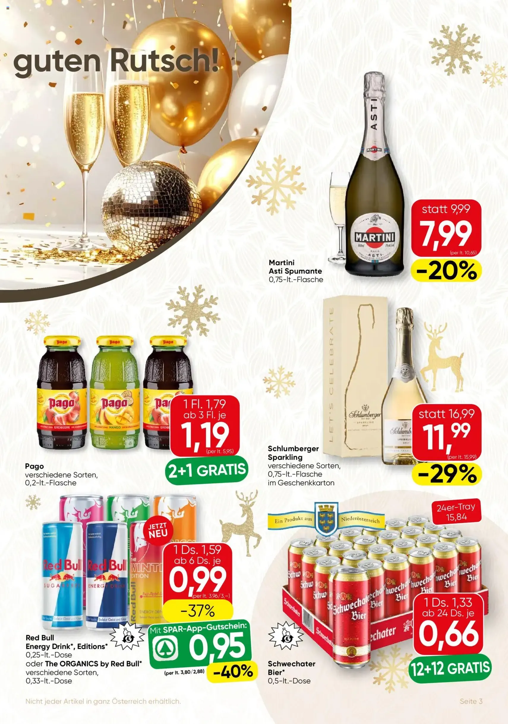 SPAR Gourmet Flugblatt - Gültiger Prospekt ab 23.12.2025, Seite 3 von insgesamt 8