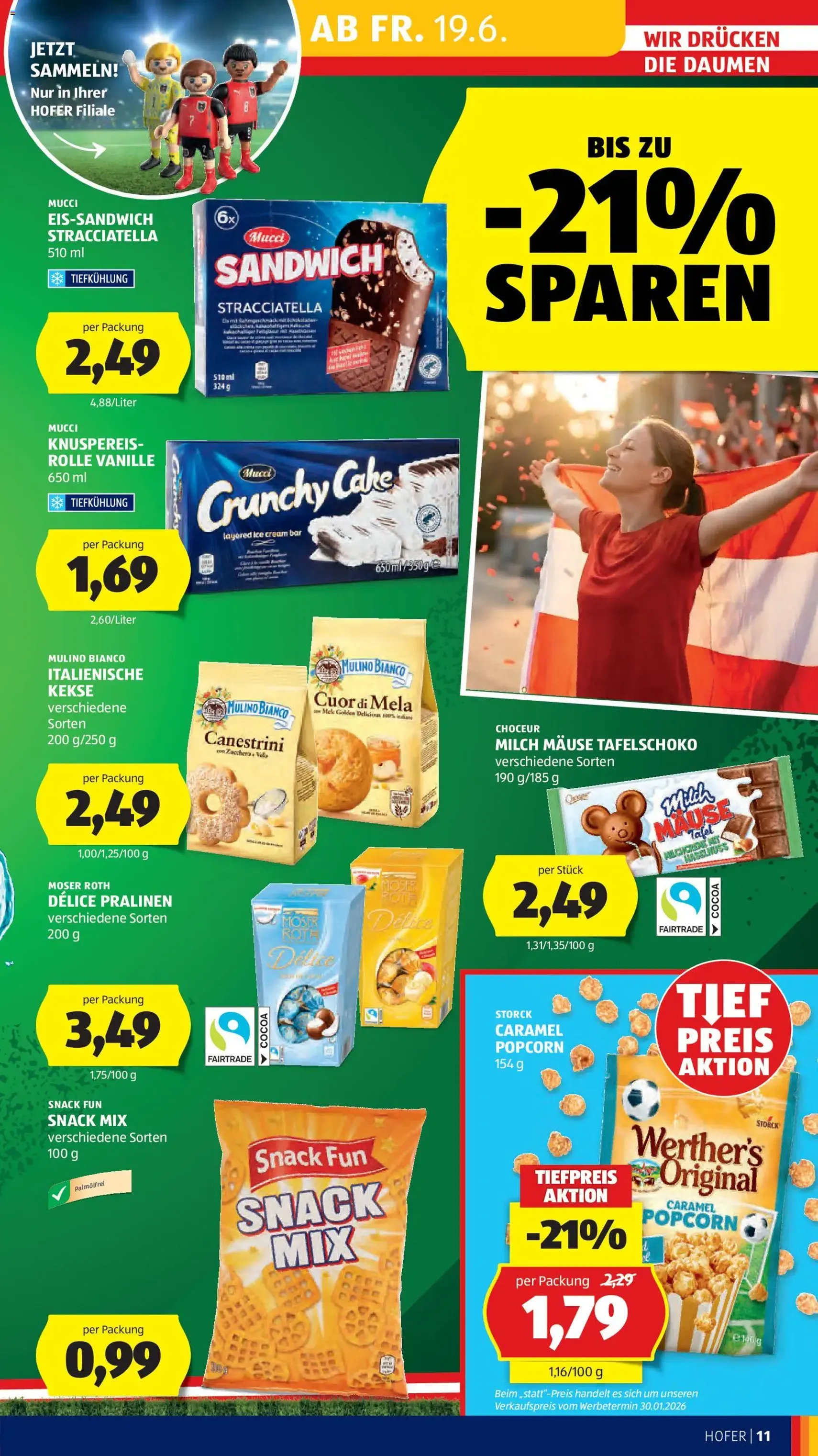 Hofer Flugblatt - Gültiger Prospekt ab 19.06.2026, Seite 15 von insgesamt 46