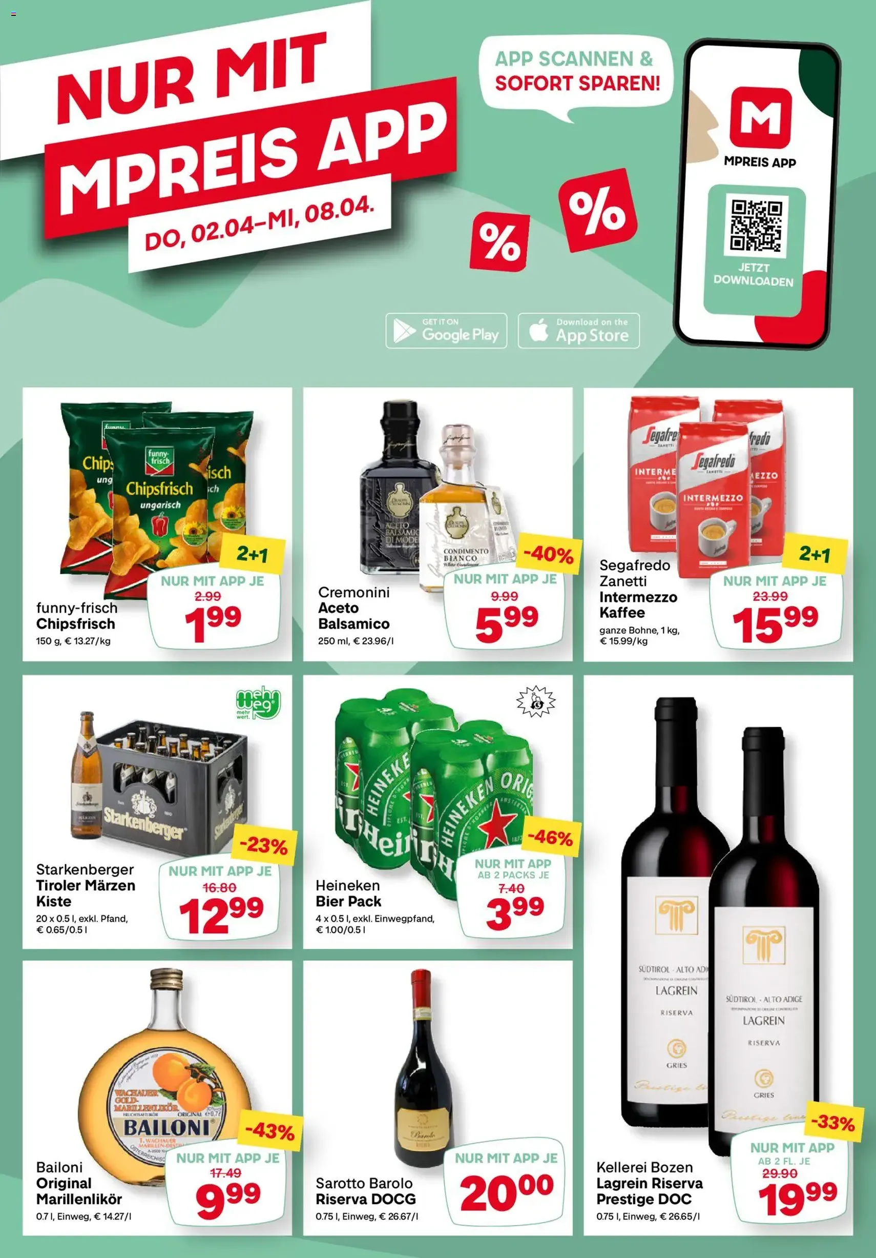 MPREIS Flugblatt - Gültiger Prospekt ab 02.04.2026, Seite 14 von insgesamt 17