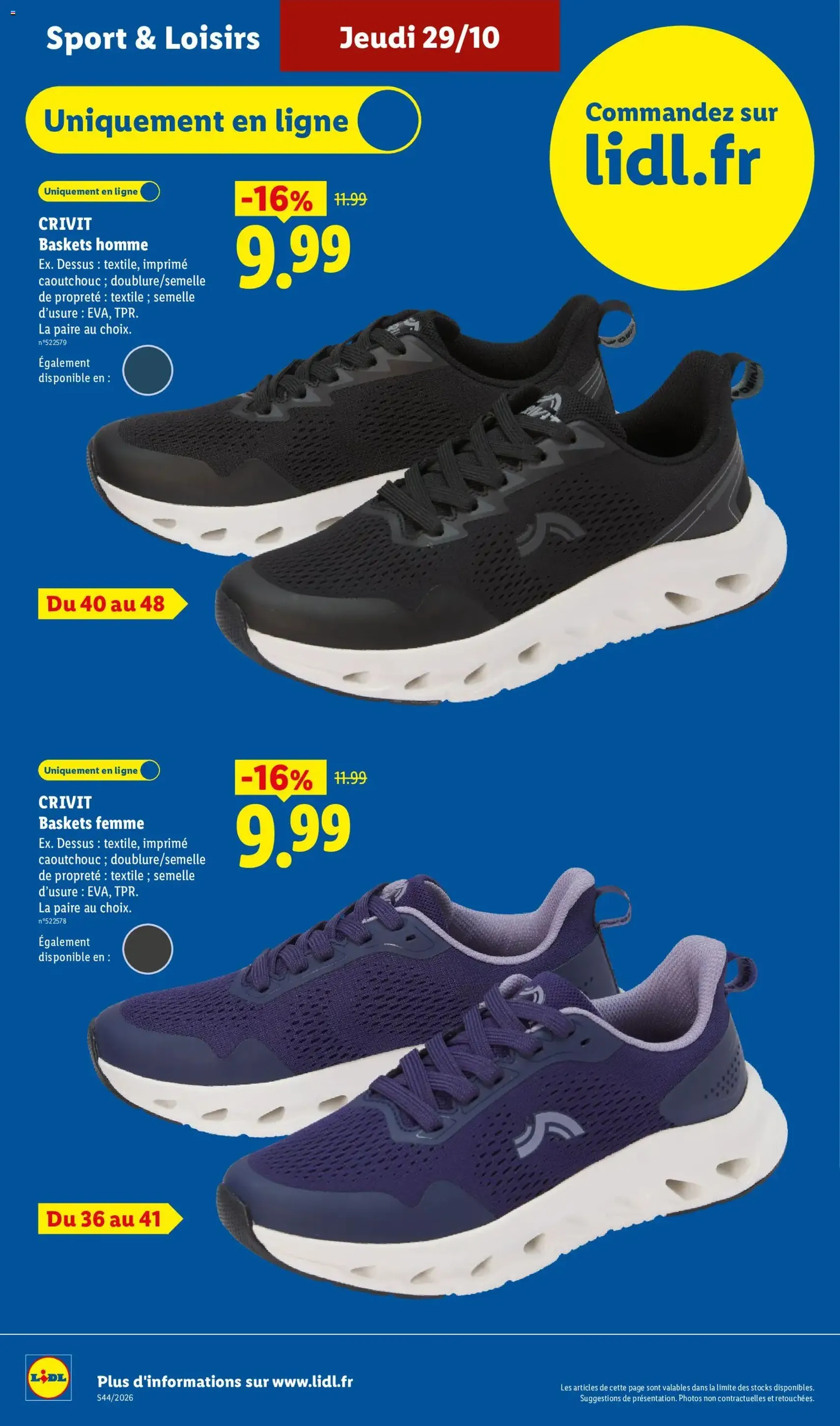 LIDL catalogue - brochure valable à partir du 29/10/2026, page 38 sur 64